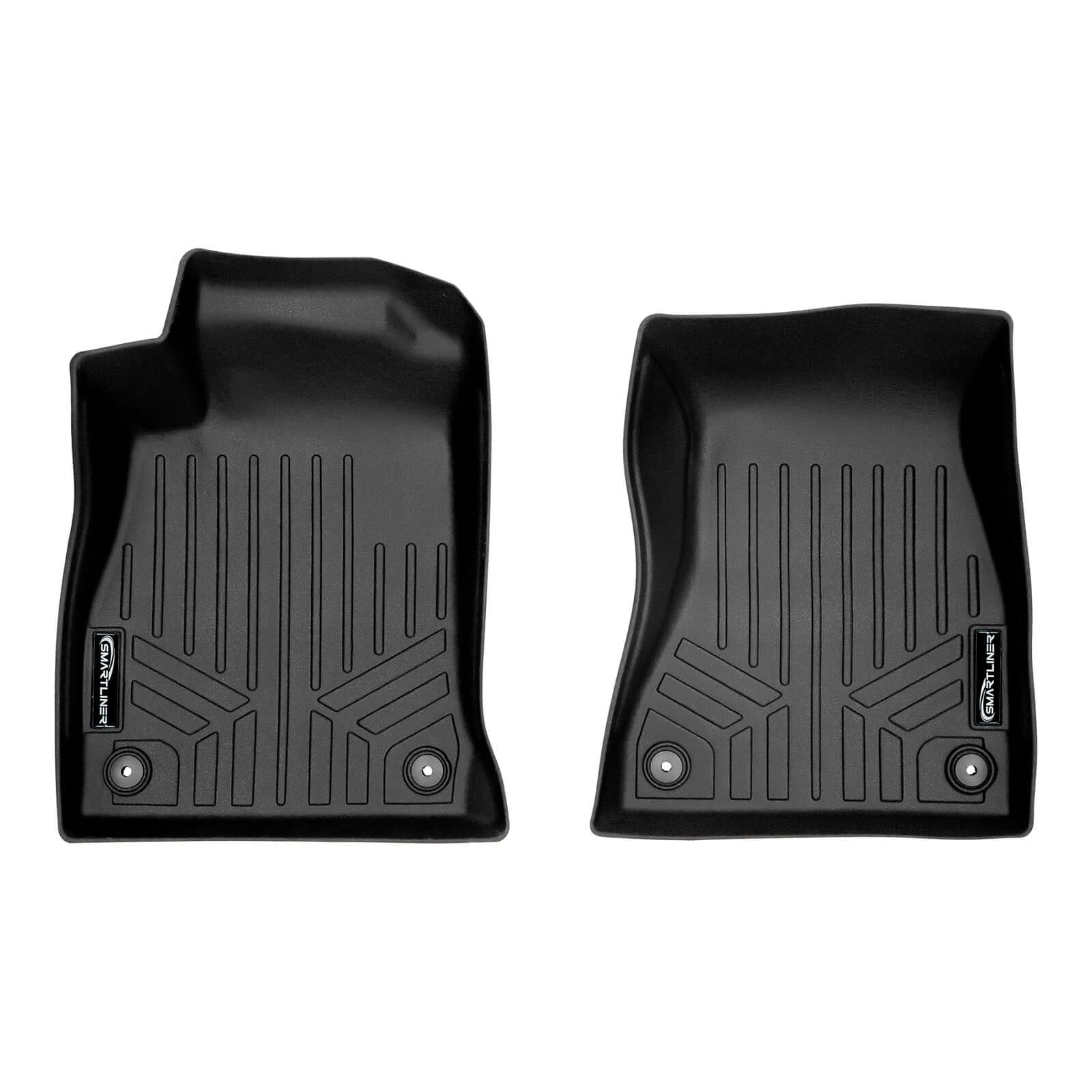 SMARTLINER Custom Fit Floor Liners For 2018-2024 Audi S5 / A5 Convertible / S5 Convertible/ Cabriolet Smartliner USA