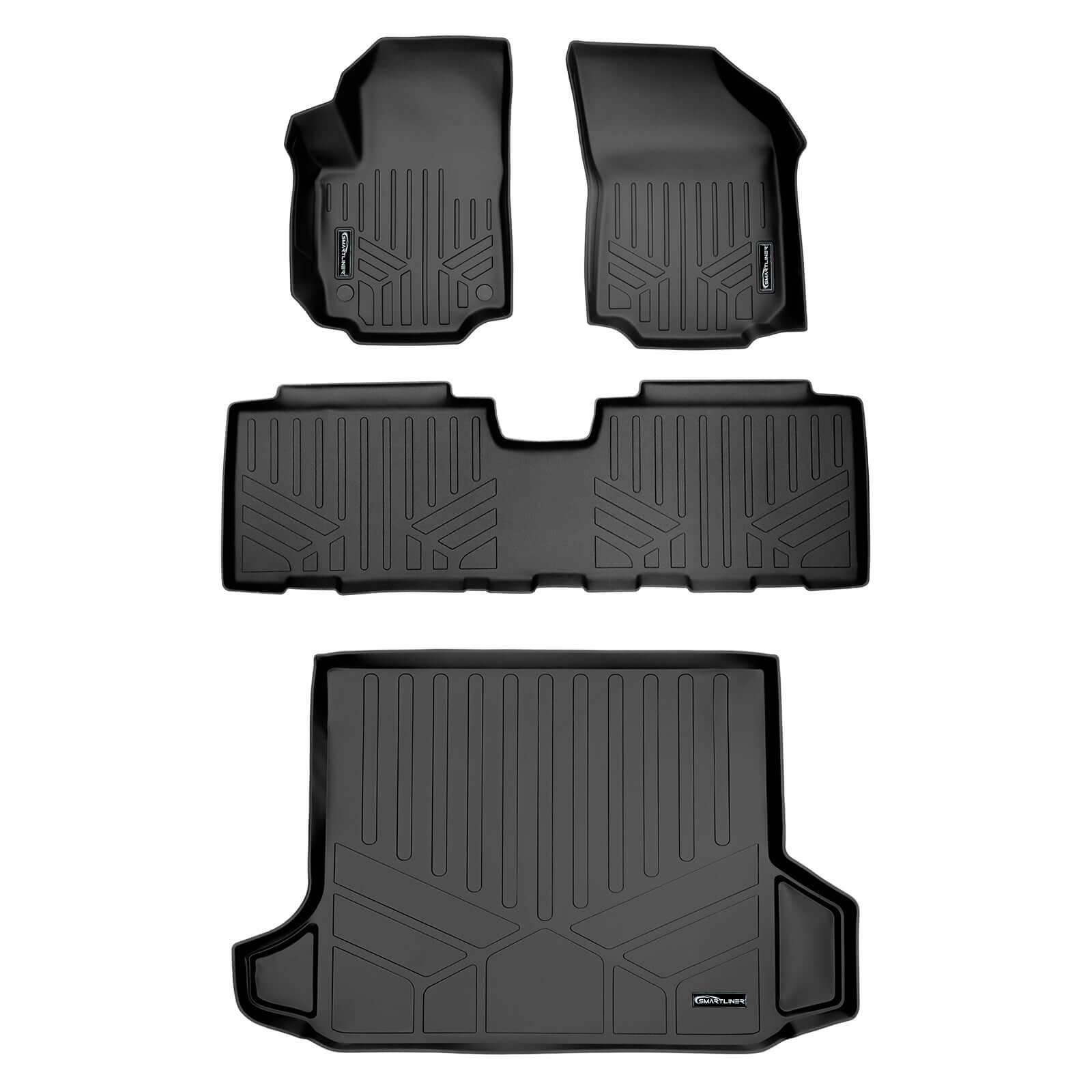SMARTLINER Custom Fit Floor Liners For 2018-2024 GMC Terrain Smartliner USA