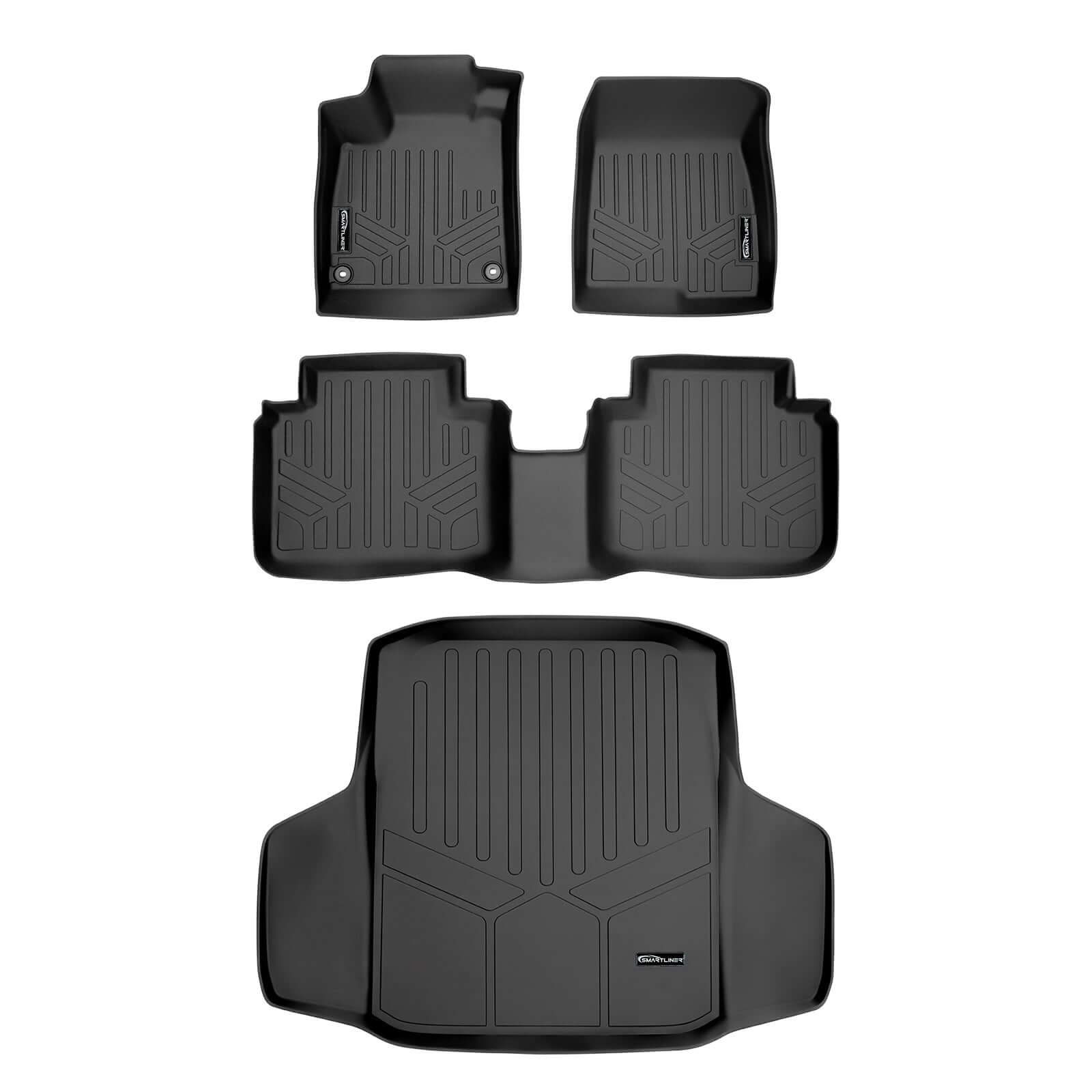 SMARTLINER Custom Fit Floor Liners For 2018-2022 Honda Accord Hybrid Smartliner USA