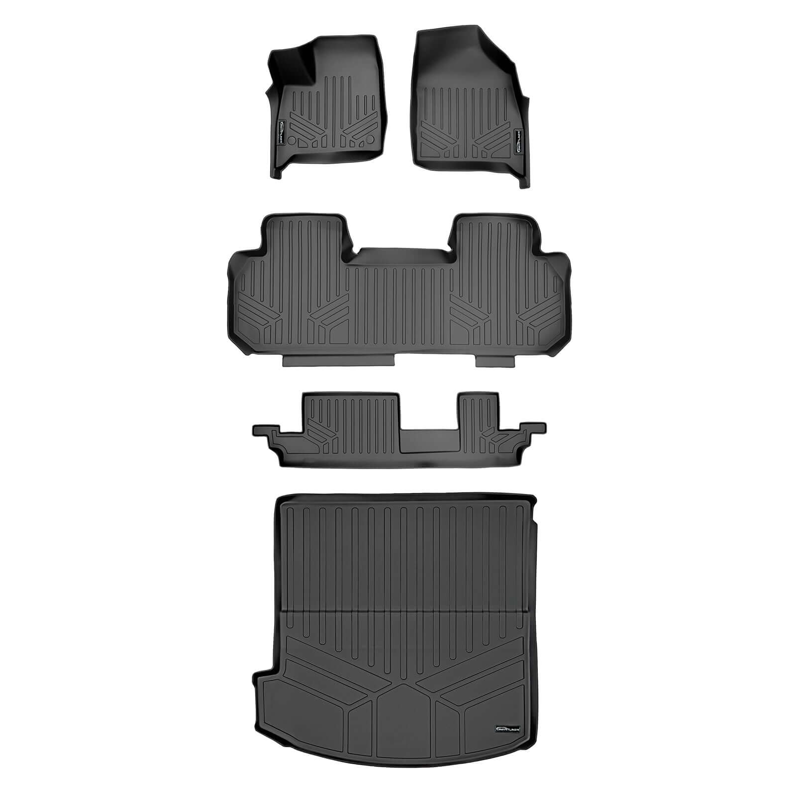 SMARTLINER Custom Fit Floor Liners For 2018-2024 Buick Enclave Smartliner USA