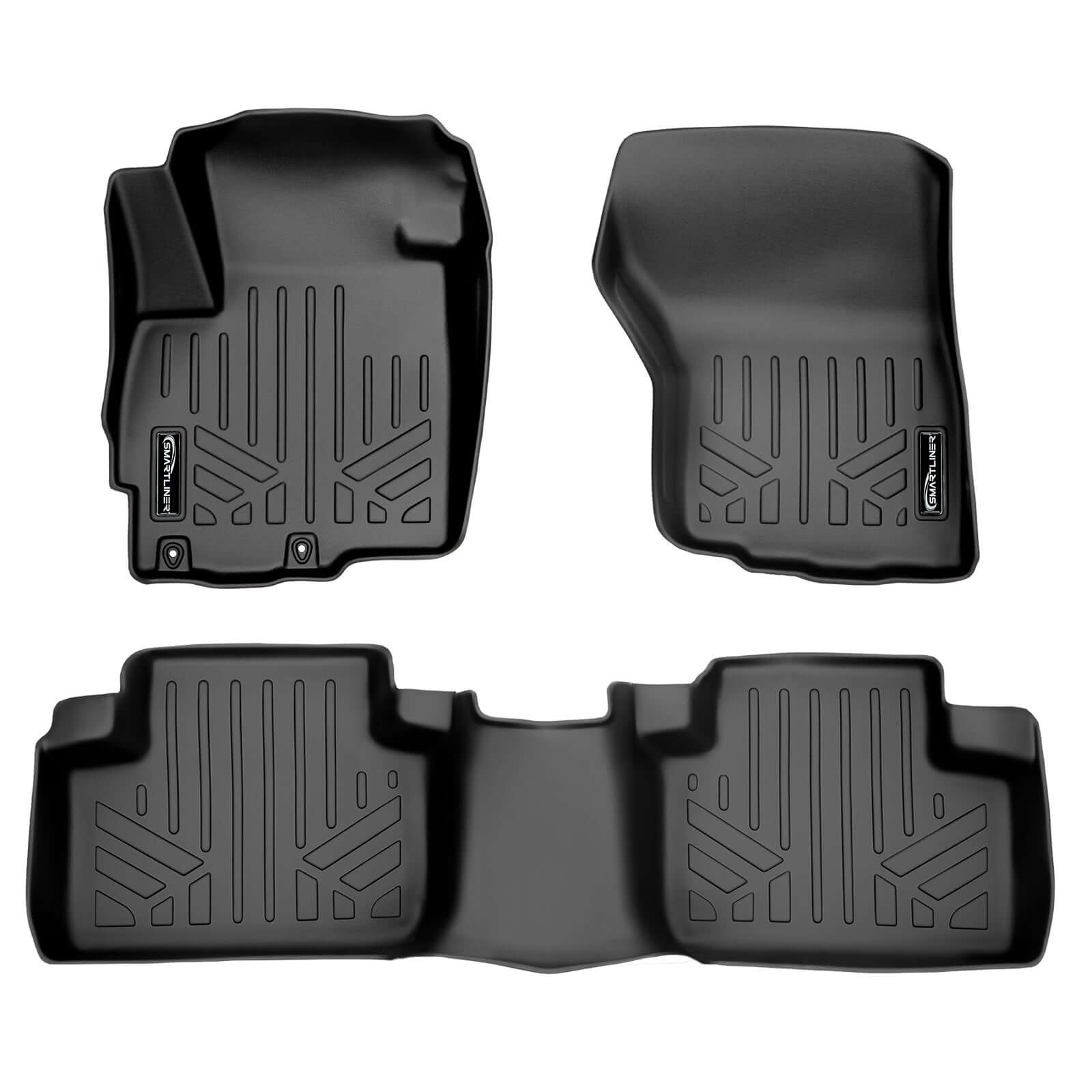 SMARTLINER Custom Fit Floor Liners For 2011-2024 Mitsubishi Outlander Sport Smartliner USA