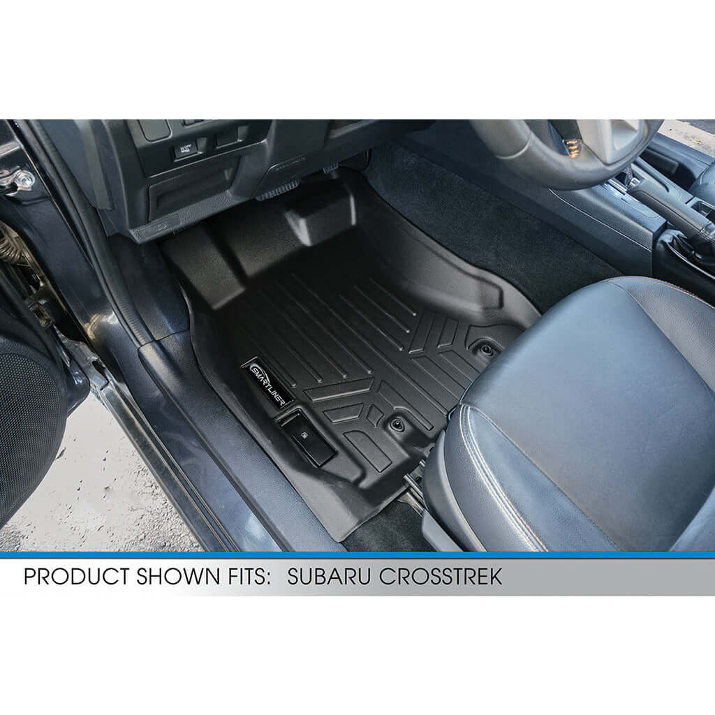 SMARTLINER Custom Fit Floor Liners For 2018-2023 Subaru Impreza Hatchback (No Sedan) and Crosstrek All Models Smartliner USA