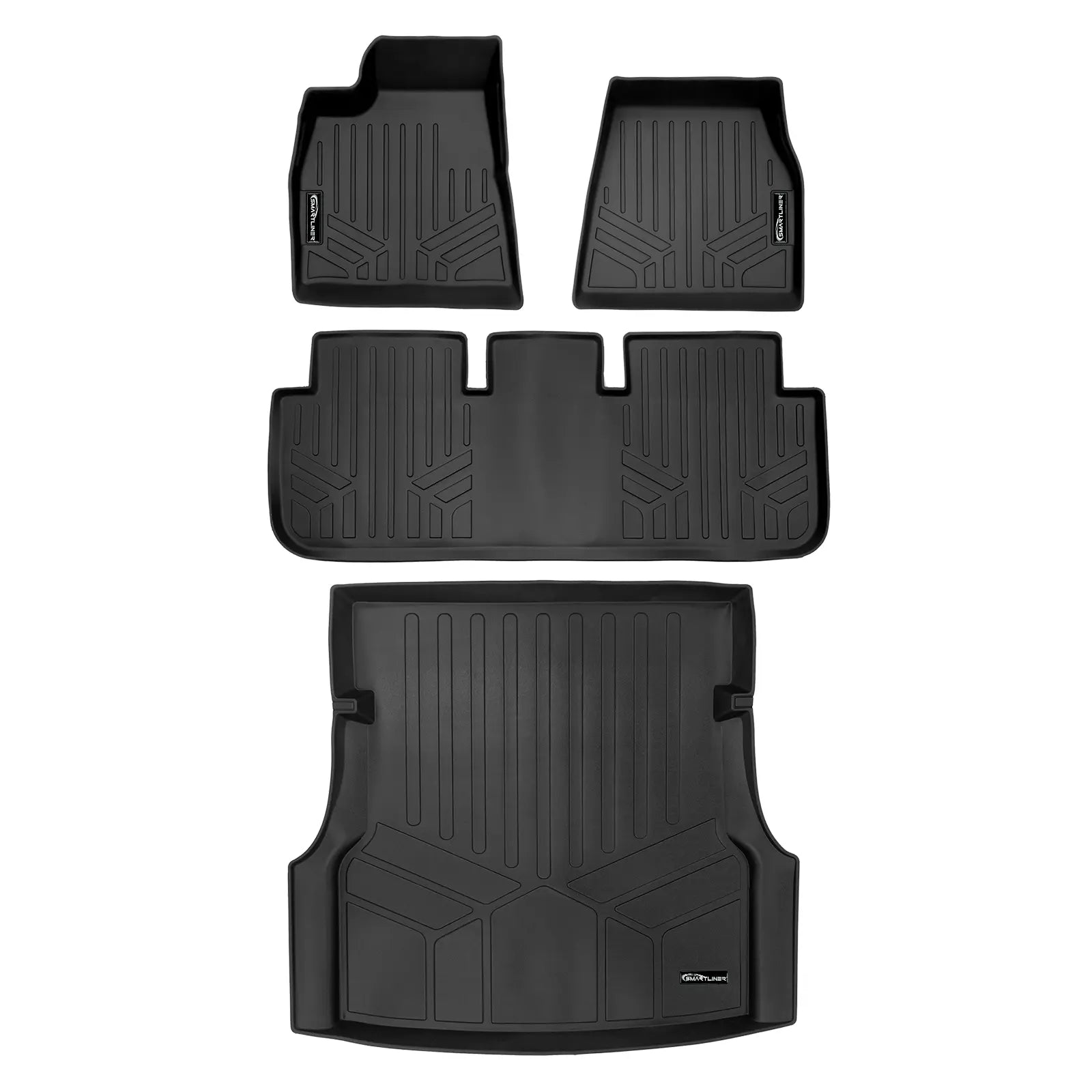 SMARTLINER Custom Fit Floor Liners For for 2017-2020 Tesla Model S Smartliner USA