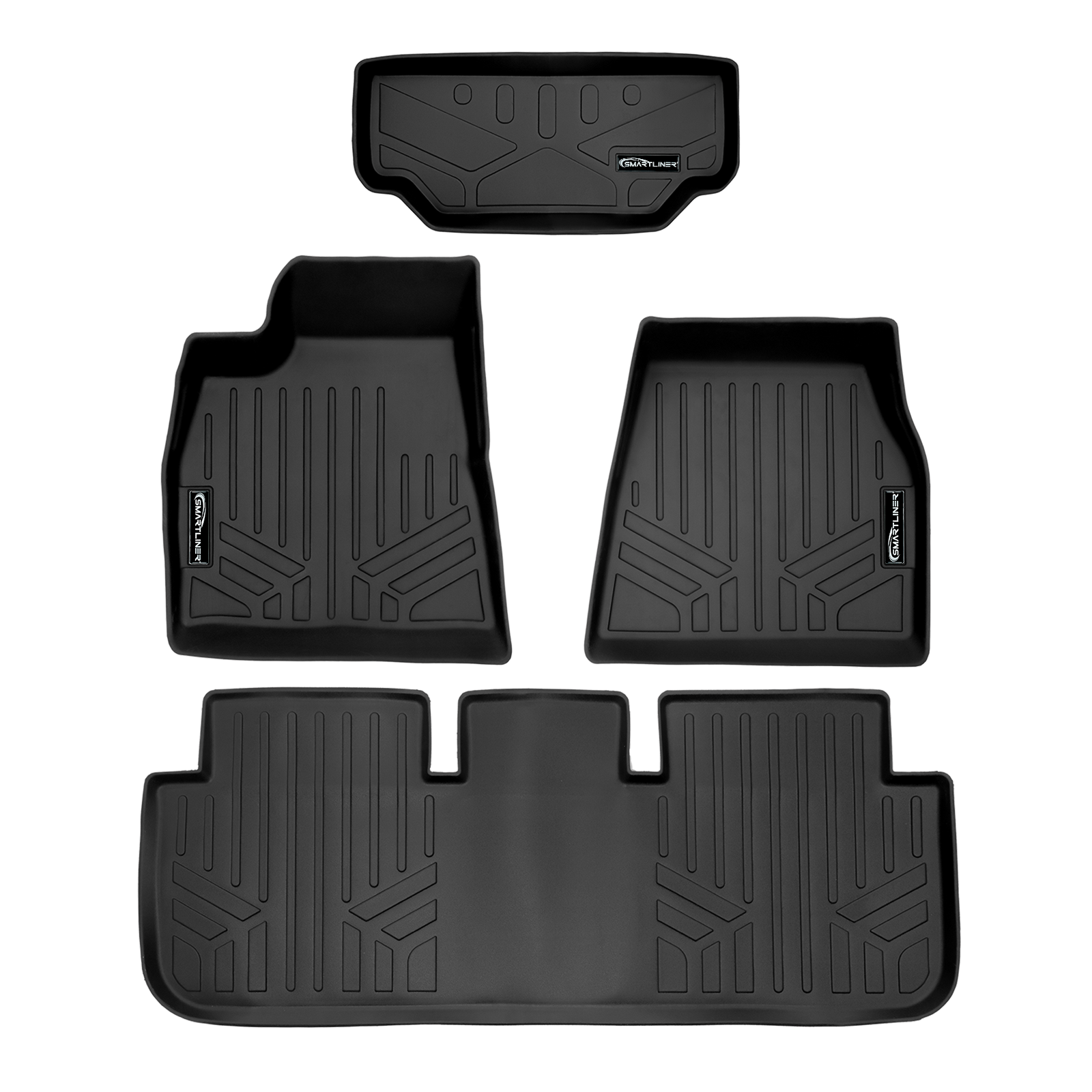 SMARTLINER Custom Fit Floor Liners For for 2017-2020 Tesla Model S Smartliner USA