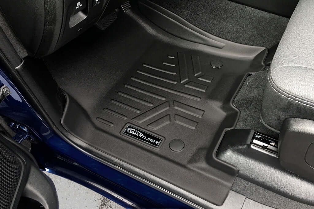 SmartCoverage™ Custom Fit Floor Liners For 2021-2024 Ram 1500 TRX with Rear Underseat Storage Box Smartliner USA