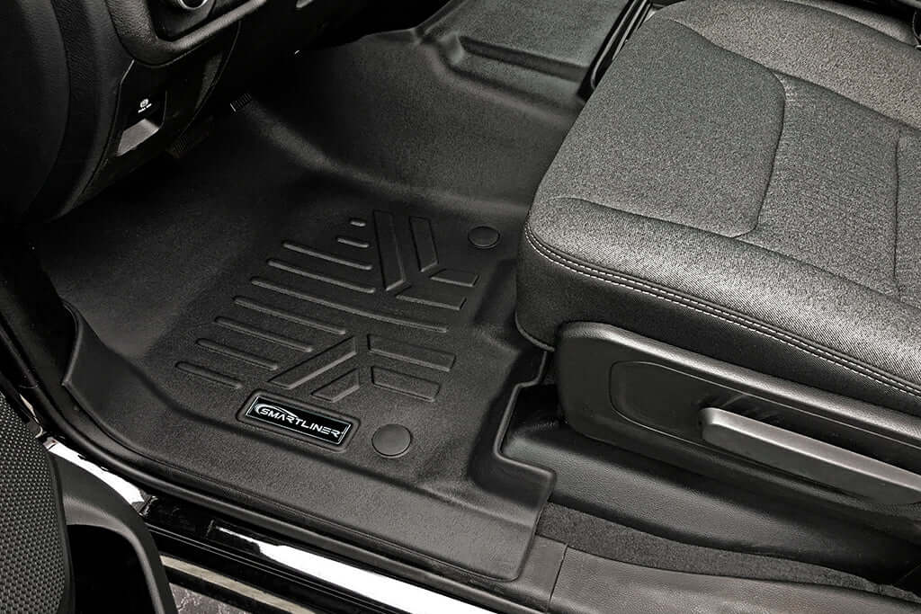 SmartCoverage™ Custom Fit Floor Liners For 2019-2024 Ram 1500 Crew Cab with First Row Bench Seat Smartliner USA