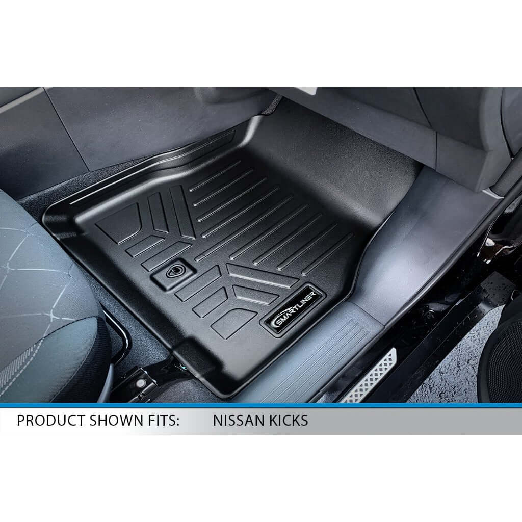 SMARTLINER Custom Fit Floor Liners For 2018-2024 Nissan Kicks Smartliner USA