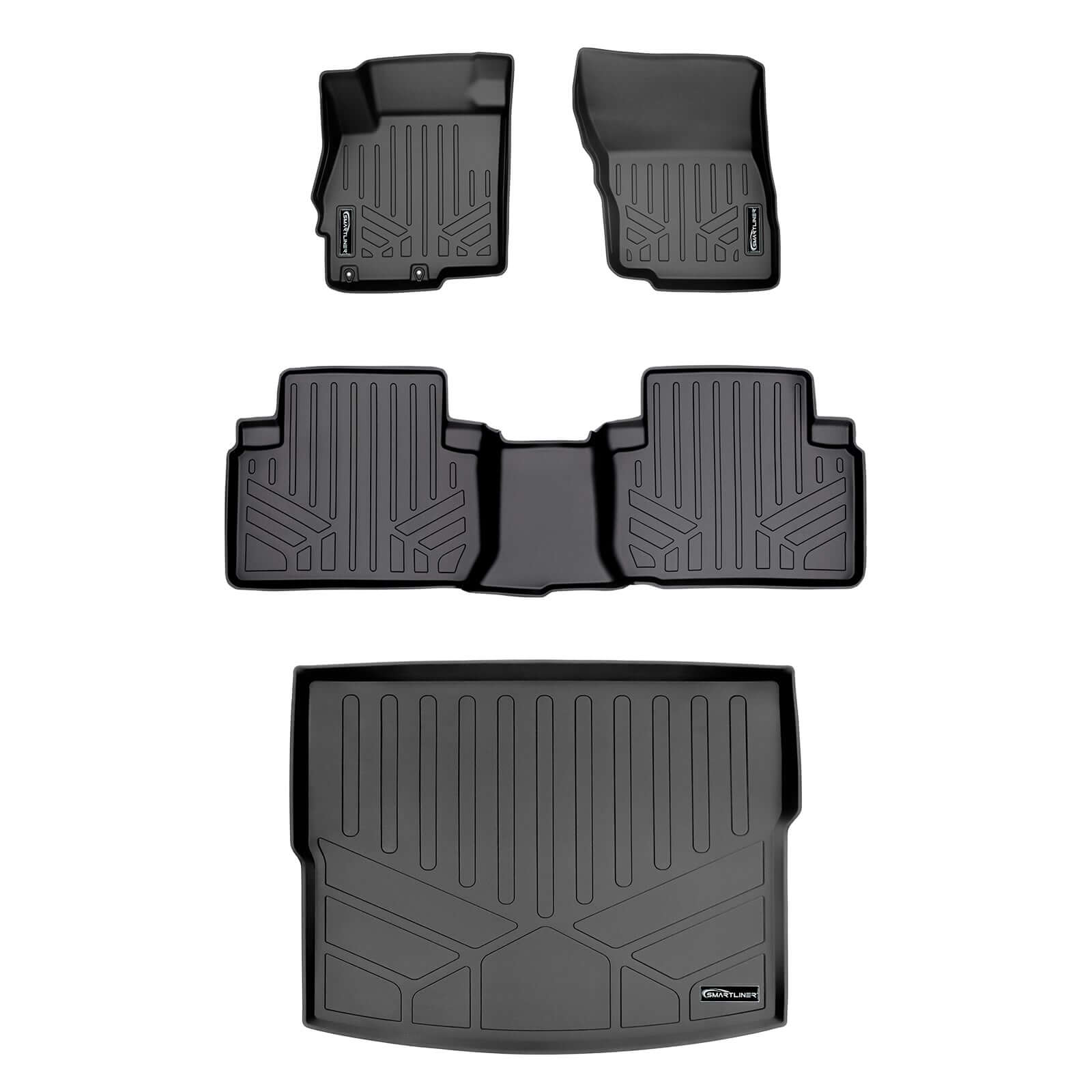 SMARTLINER Custom Fit Floor Liners For 2018-2021 Mitsubishi Eclipse Cross Smartliner USA