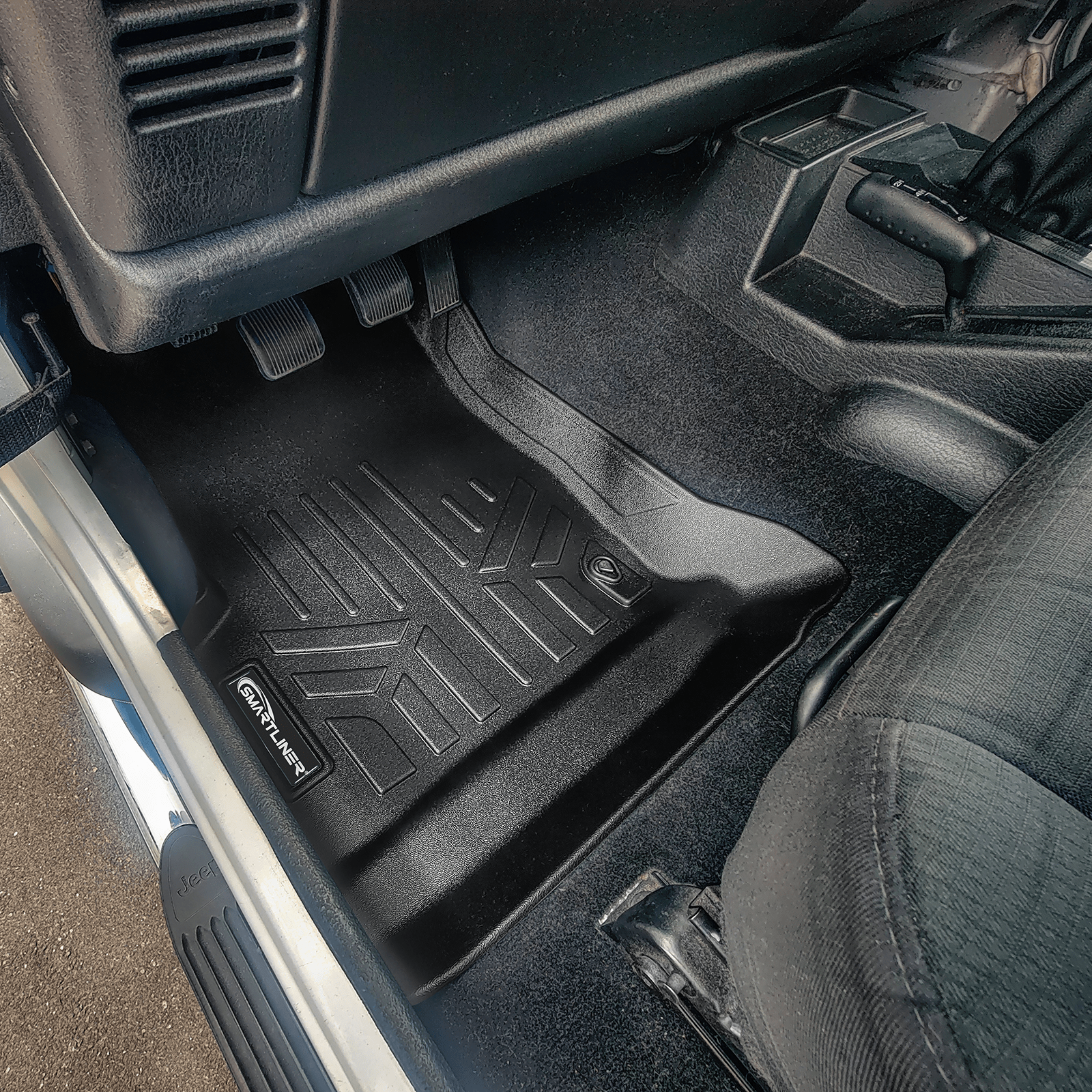 SMARTLINER Custom Fit Floor Liners For 1997-2006 Jeep Wrangler Unlimited Smartliner USA
