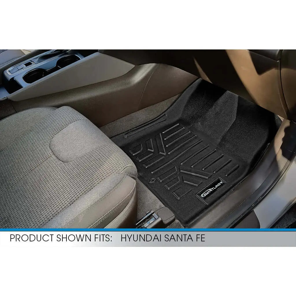 SMARTLINER Custom Fit Floor Liners For 2019-2020 Hyundai Santa Fe (5 Passenger Models) Smartliner USA
