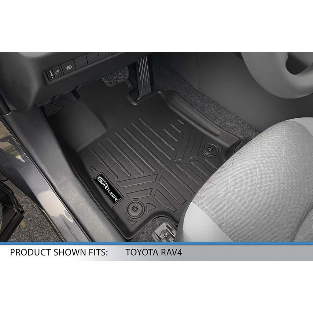 SMARTLINER Custom Fit Floor Liners For 2019-2025 Toyota RAV4 (No Hybrid Models) Smartliner USA
