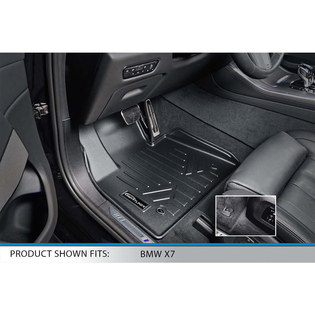 SMARTLINER Custom Fit Floor Liners For 2019-2025 BMW X7 Smartliner USA