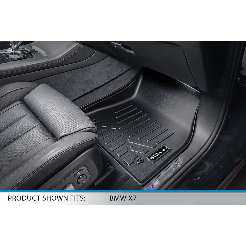 SMARTLINER Custom Fit Floor Liners For 2019-2025 BMW X7 Smartliner USA