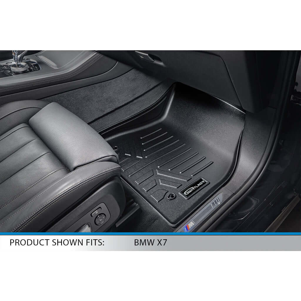 SMARTLINER Custom Fit Floor Liners For 2019-2025 BMW X7 Smartliner USA