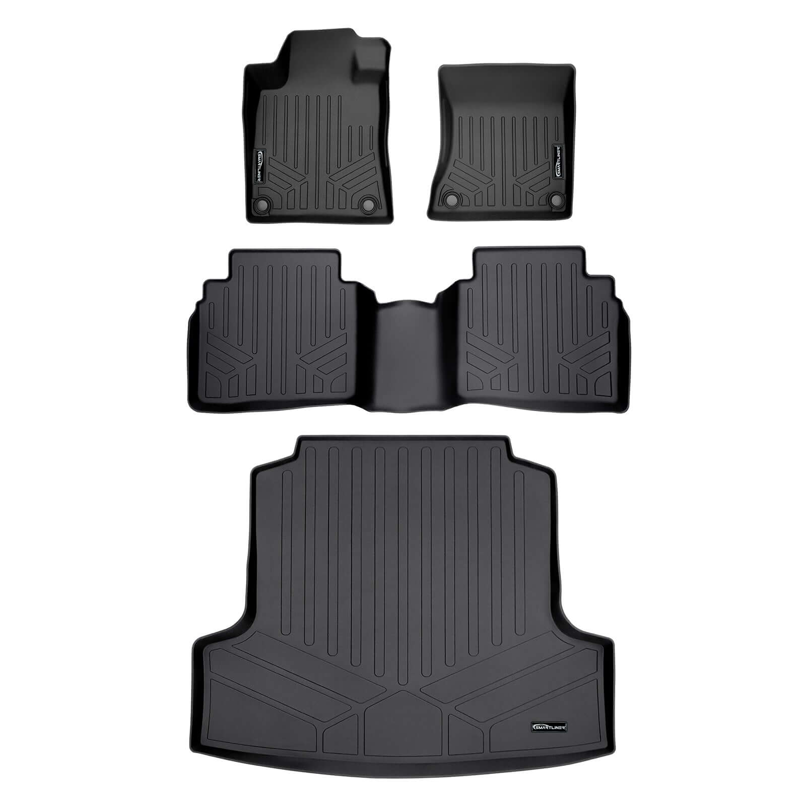SMARTLINER Custom Fit Floor Liners For 2019-2025 Nissan Altima Smartliner USA