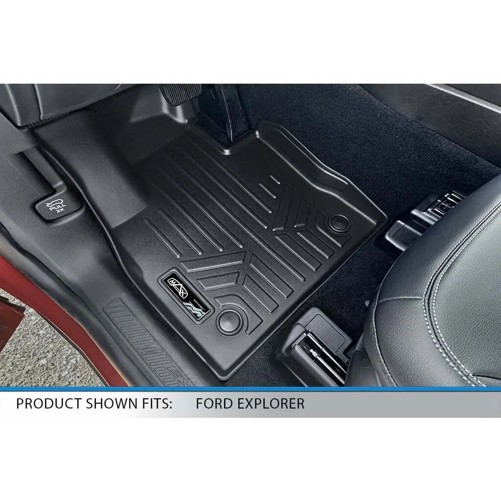 SMARTLINER Custom Fit Floor Liners For for 2020-2025 Ford Explorer 7 Passenger Smartliner USA