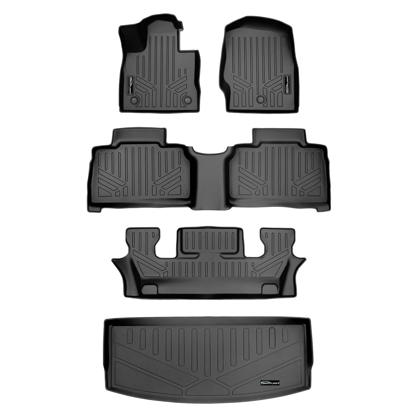 SMARTLINER AUTO™ Custom Fit Floor Liners For for 2020-2025 Ford Explorer Smartliner USA