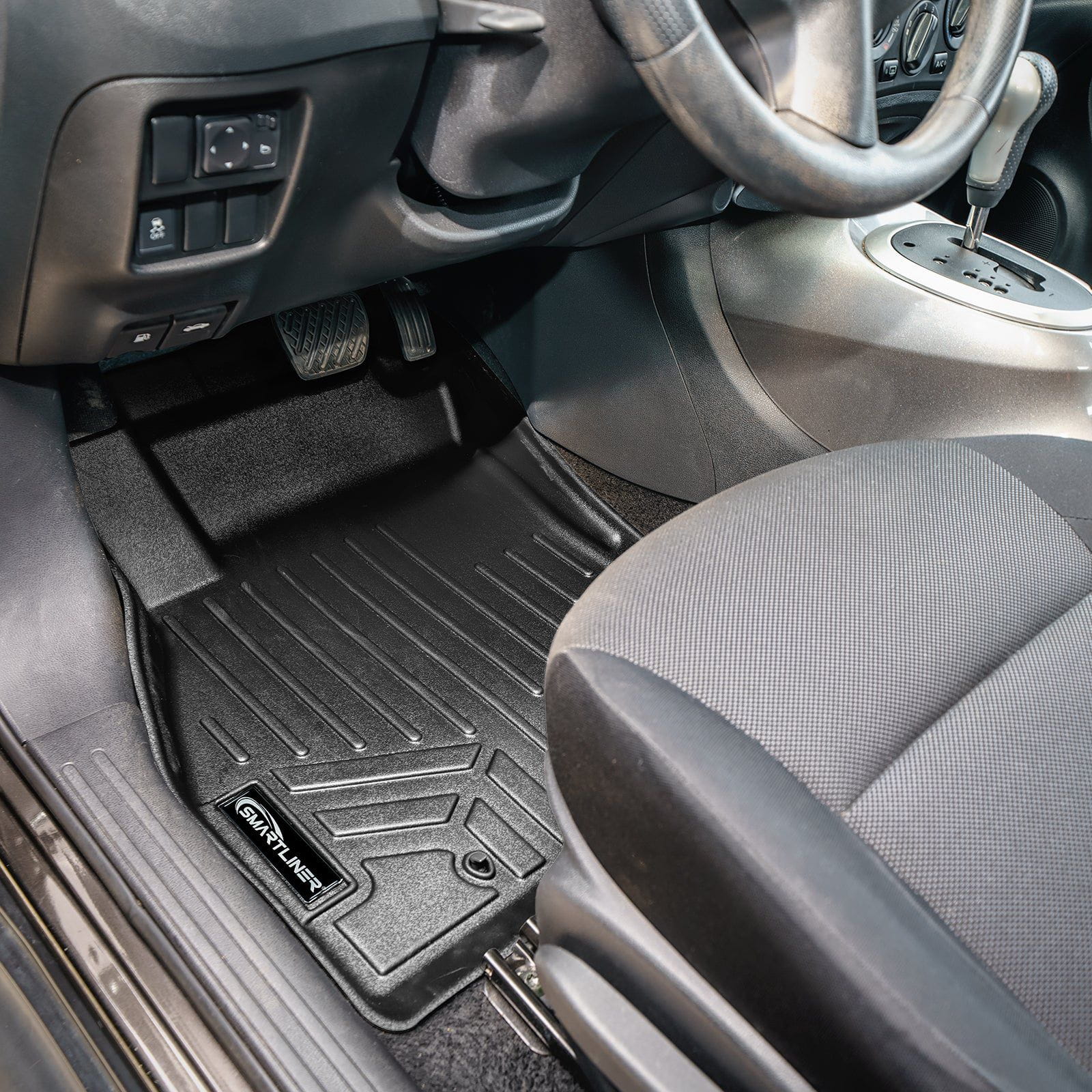 SMARTLINER Custom Fit Floor Liners For 2011-2017 Nissan Juke (with or without Optional Subwoofer) Smartliner USA