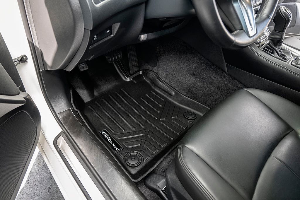 SMARTLINER Custom Fit Floor Liners For 2018-2025 Infiniti Q50 (Without Spare Tire) Smartliner USA
