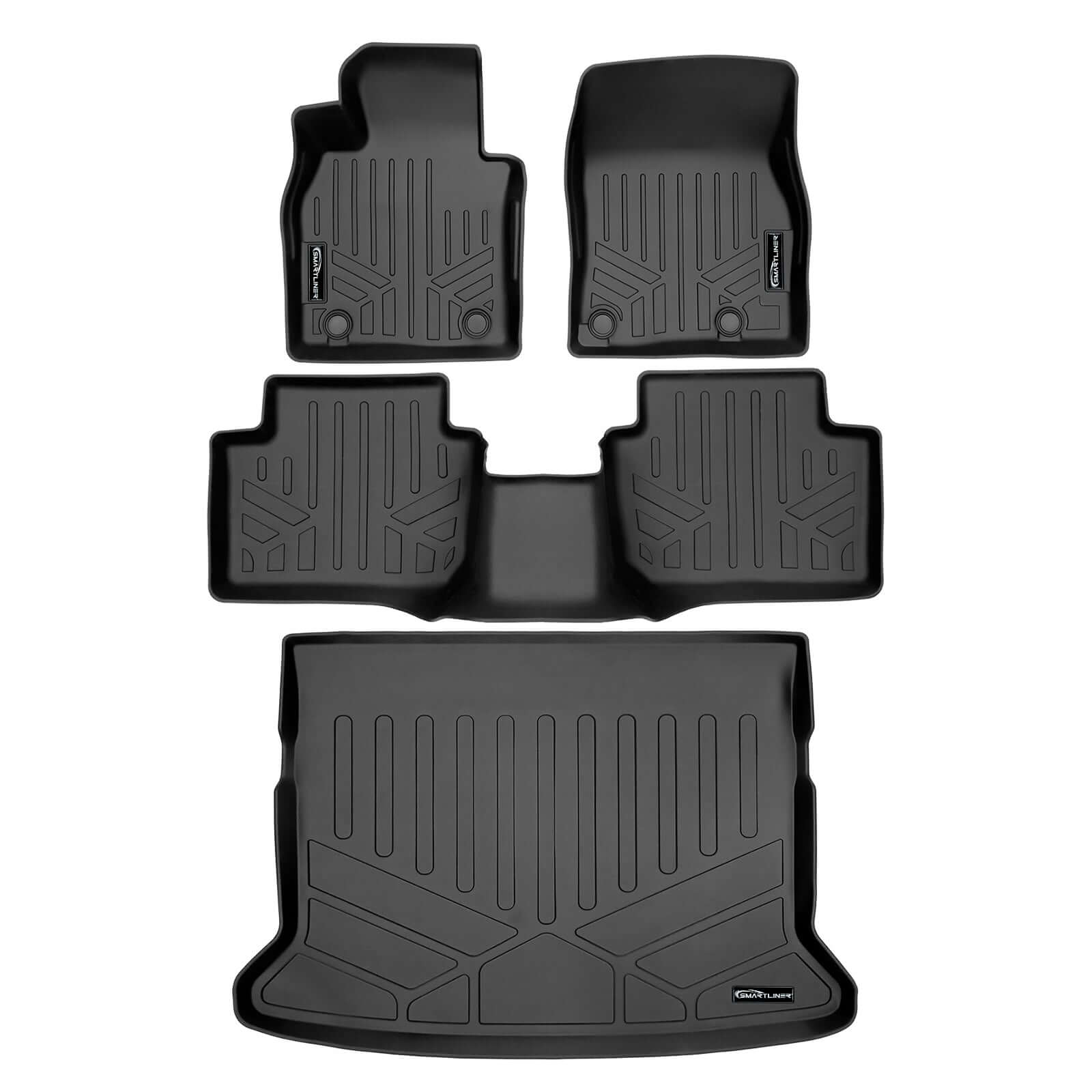 SMARTLINER Custom Fit Floor Liners For 2020-2025 Mazda CX-30 (AWD) Smartliner USA