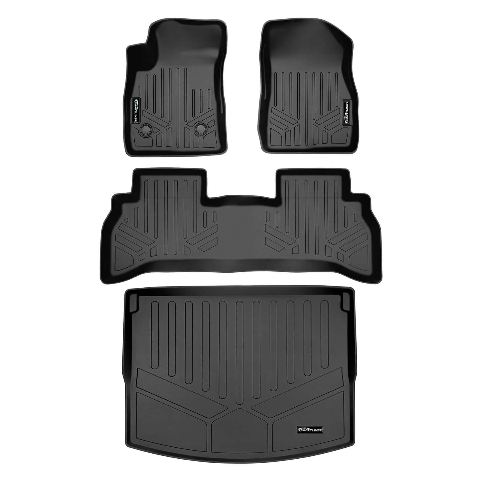 SMARTLINER Custom Fit Floor Liners For 2021-2025 Chevrolet Trailblazer FWD Smartliner USA