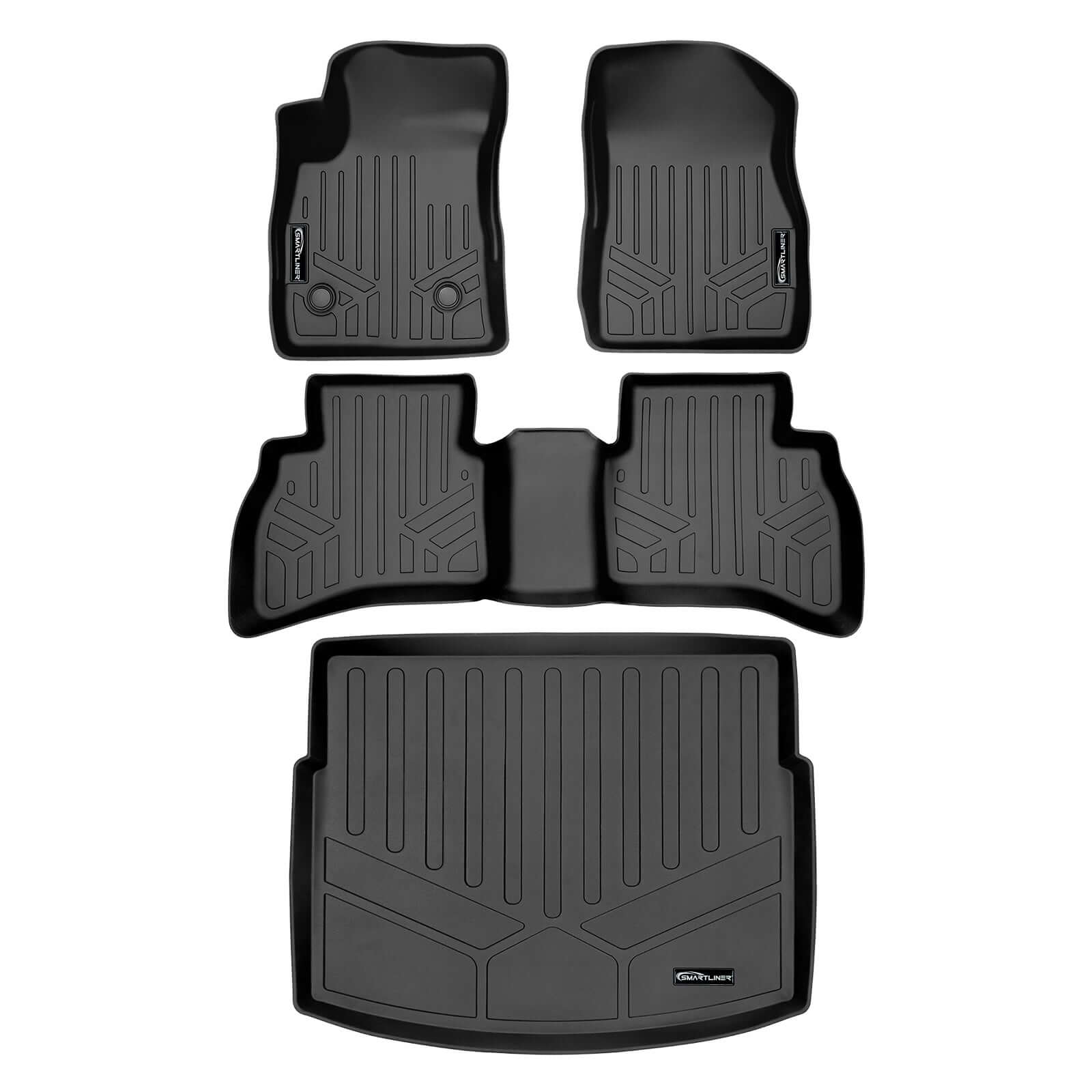 SMARTLINER Custom Fit Floor Liners For 2021-2025 Chevrolet Trailblazer AWD Smartliner USA