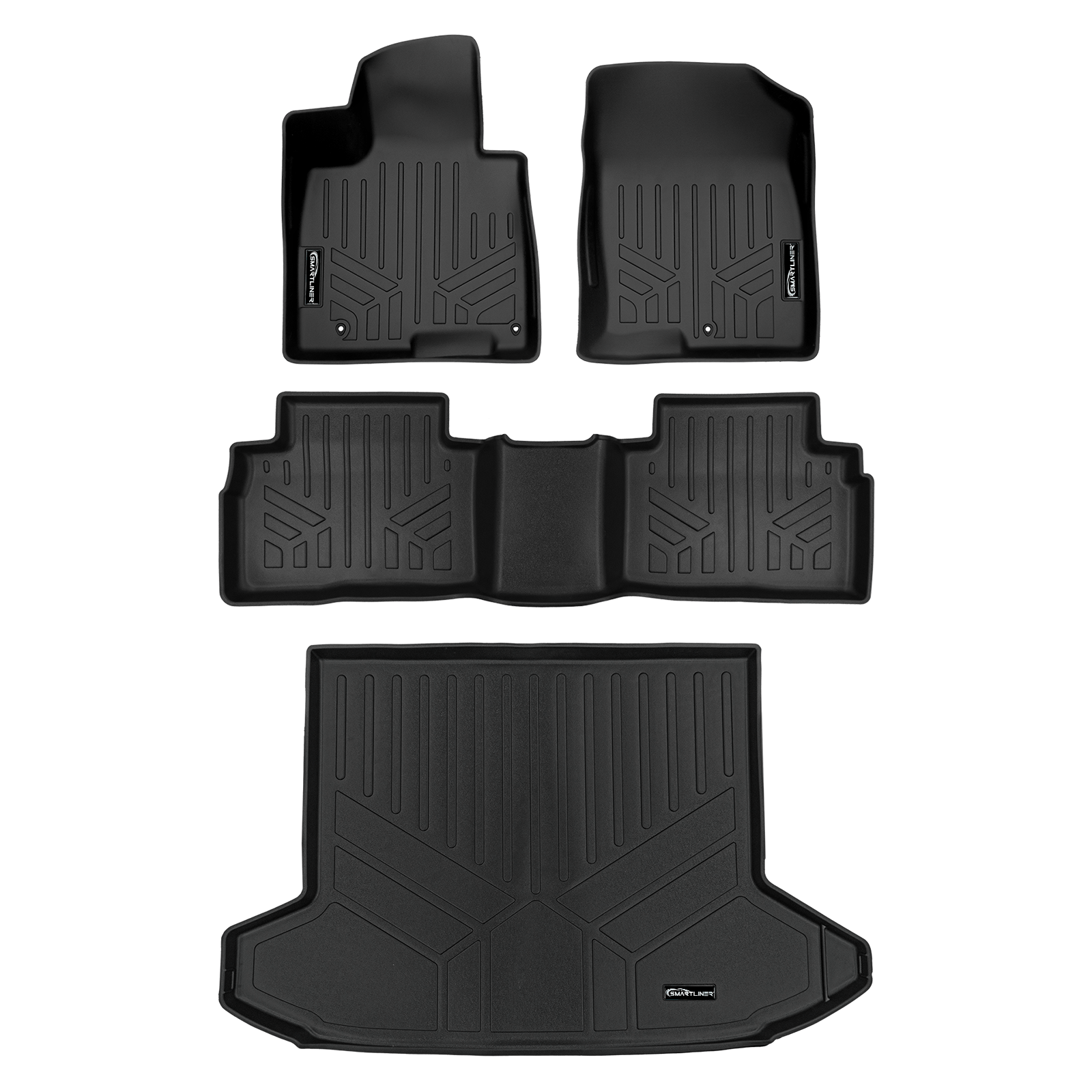 SMARTLINER Custom Fit Floor Liners For 2022-2025 Hyundai Tucson Hybrid Smartliner USA