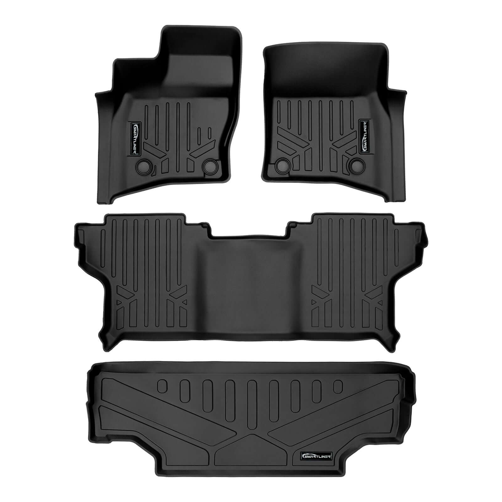 SMARTLINER Custom Fit Floor Liners For 2020-2025 Range Rover Defender 90 Smartliner USA