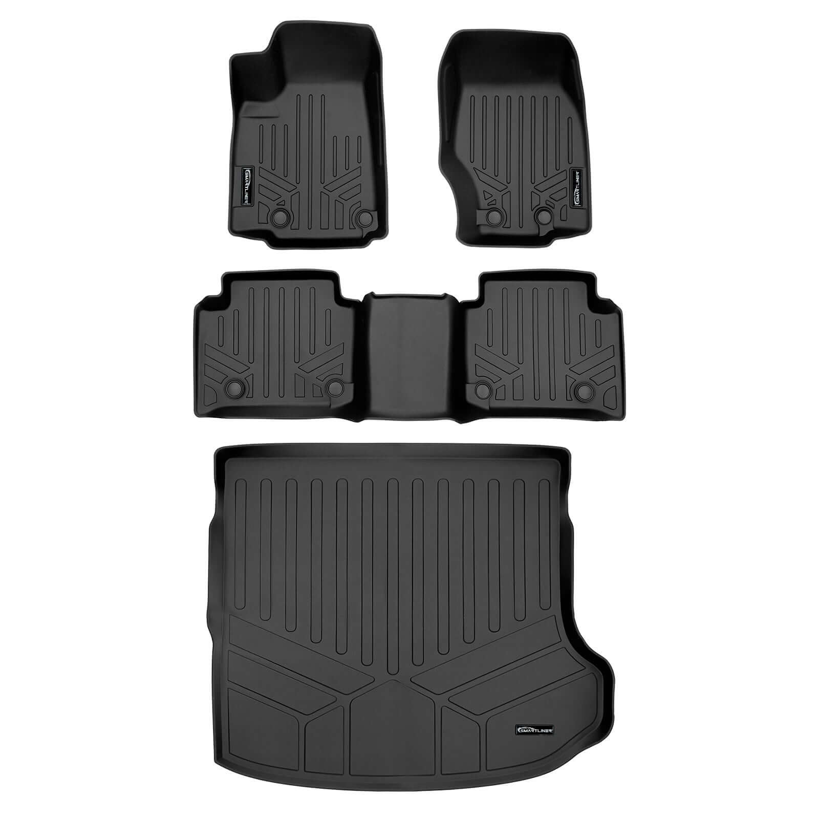 SMARTLINER Custom Fit Floor Liners For 2022-2025 Jeep Grand Cherokee 4xe Smartliner USA