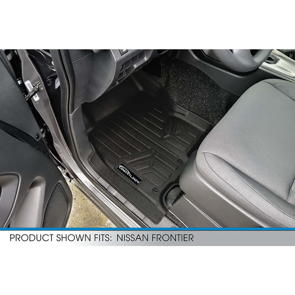 SMARTLINER Custom Fit Floor Liners For 2022-2025 Nissan Frontier Crew Cab Smartliner USA