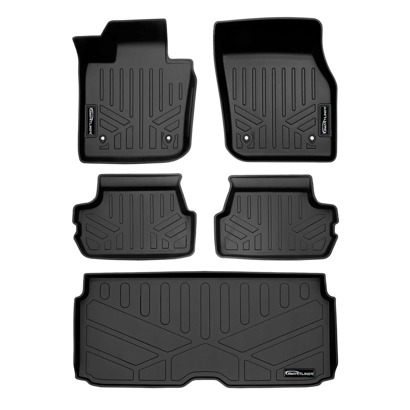 SMARTLINER Custom Fit Floor Liners For 2020-2025 MINI Hardtop 2-Door Automatic Transmission Smartliner USA