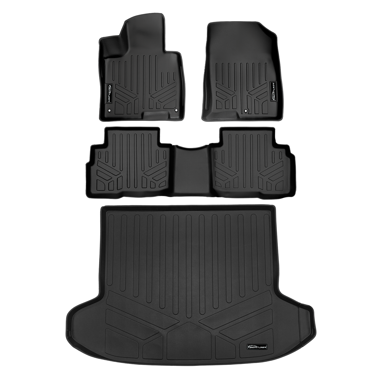 SMARTLINER Custom Fit Floor Liners For 2023-2025 Kia Sportage Hybrid Models Smartliner USA