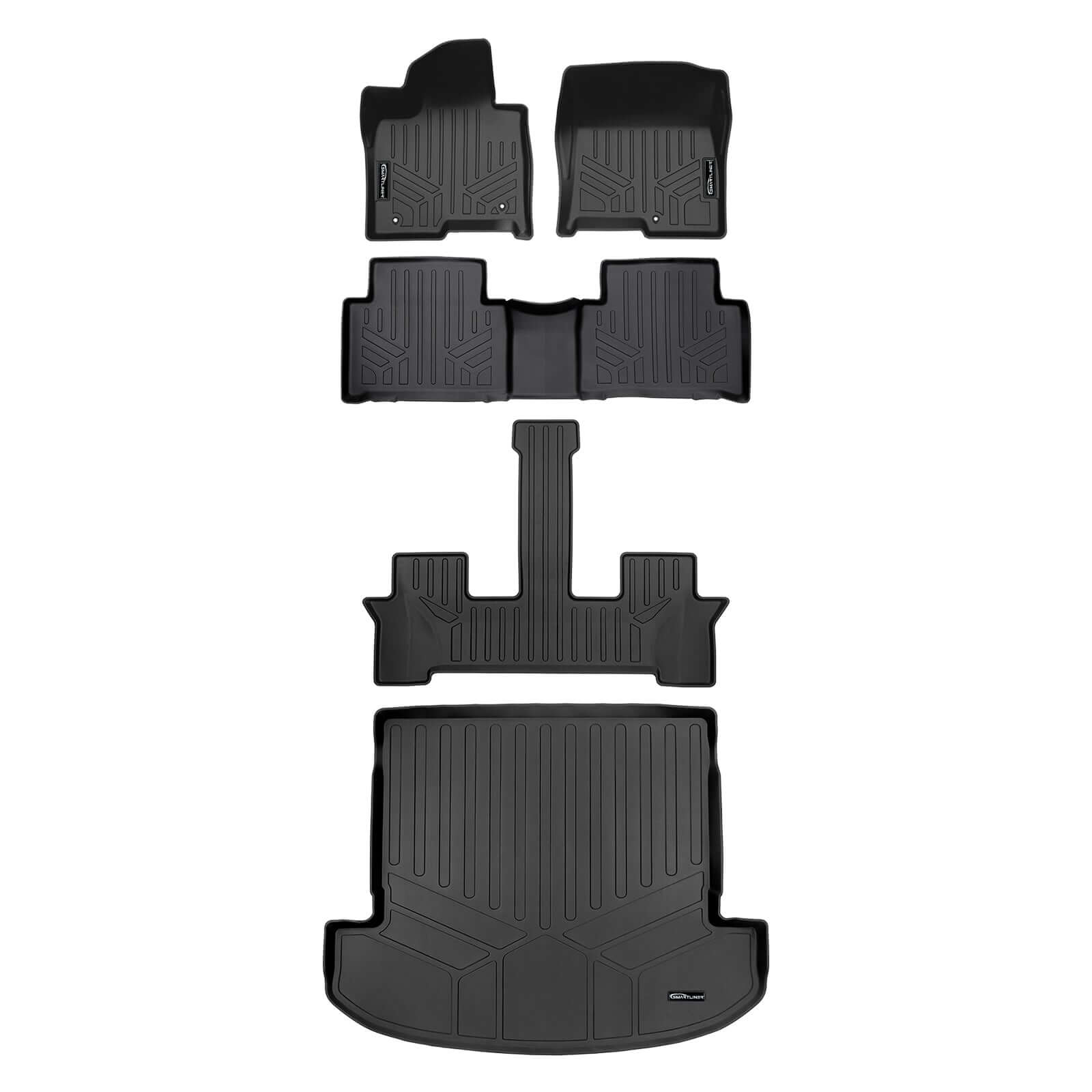 SMARTLINER Custom Fit Floor Liners For 2021-2026 Kia Sorento Hybrid Smartliner USA