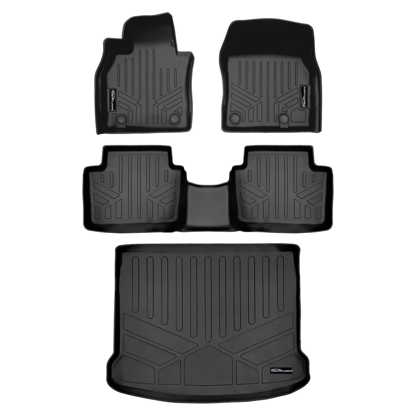 SMARTLINER Custom Fit Floor Liners For 2019-2025 Mazda 3 FWD (Hatchback) Smartliner USA