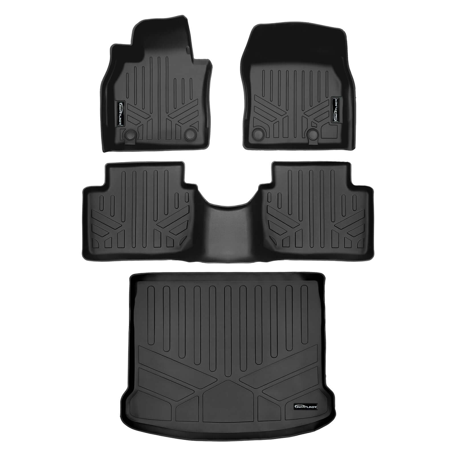 SMARTLINER Custom Fit Floor Liners For 2019-2025 Mazda 3 AWD (Hatchback) Smartliner USA