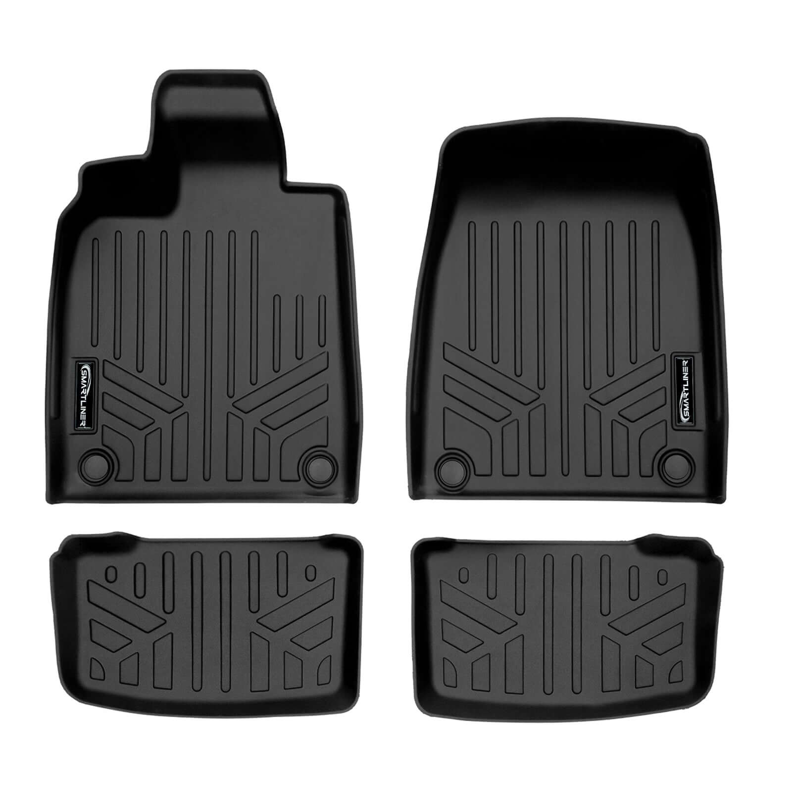 SMARTLINER Custom Fit Floor Liners For 2022-2025 Audi RS E-tron GT Smartliner USA