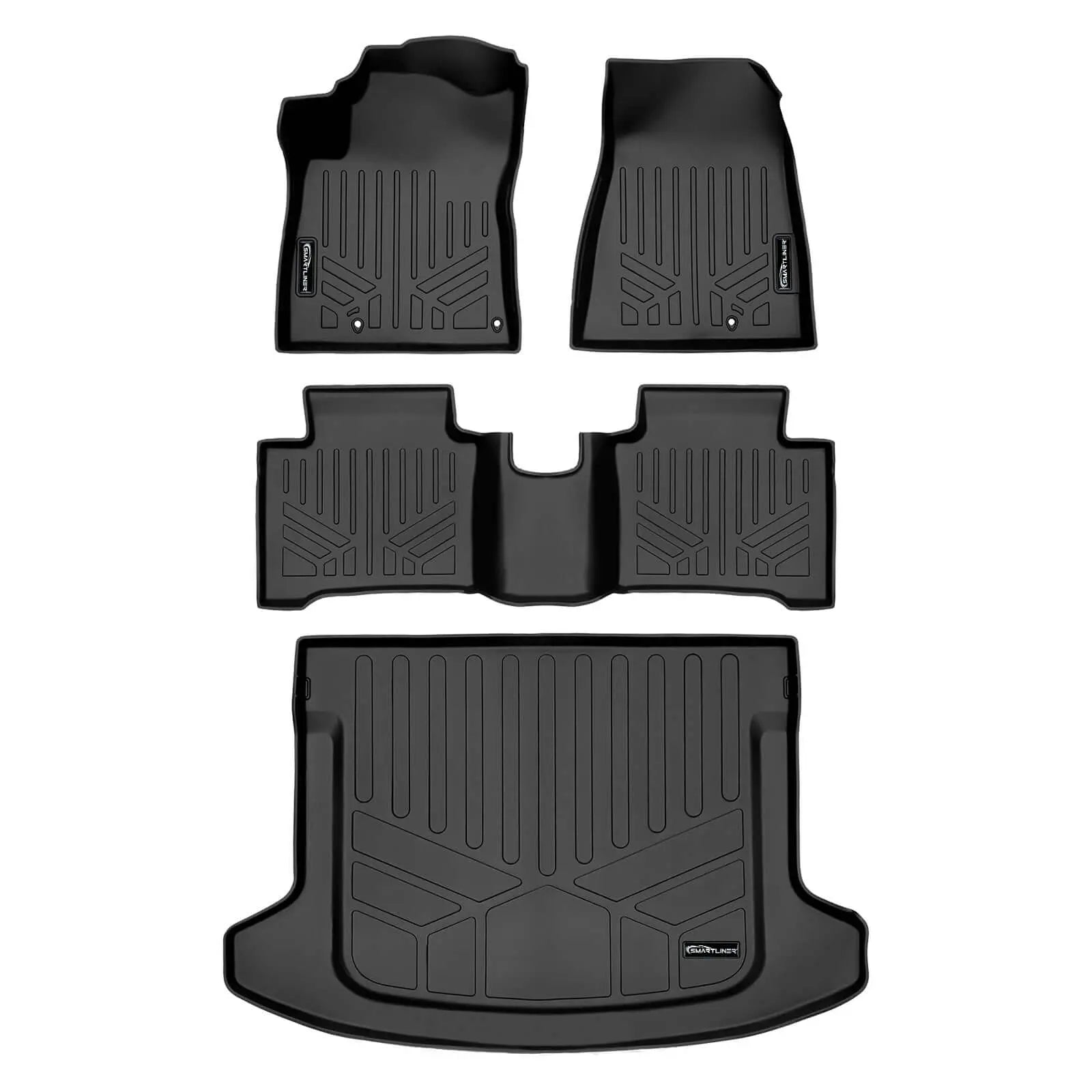 SMARTLINER Custom Fit Floor Liners For 2022-2025 Volkswagen Taos (FWD Models) Smartliner USA