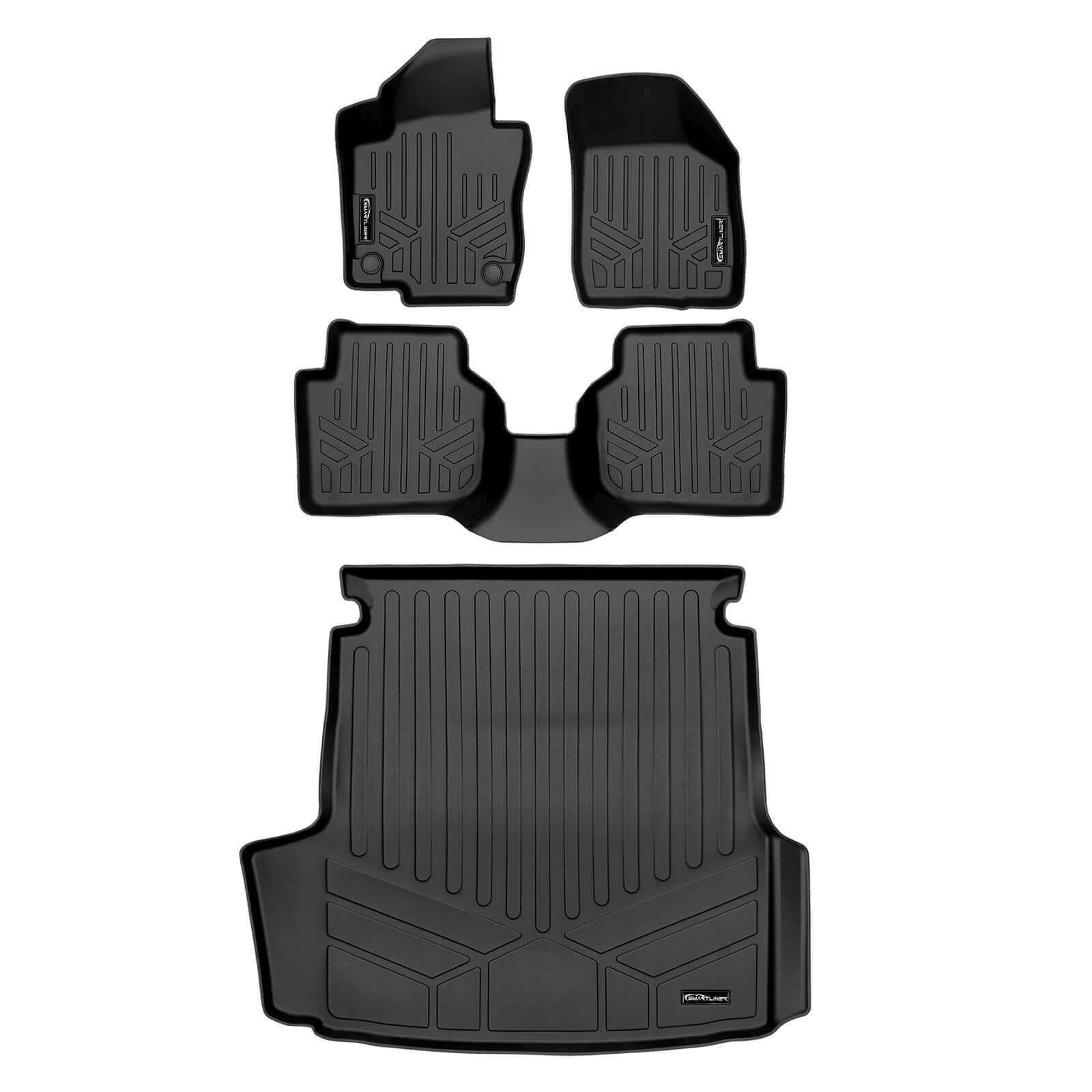 SMARTLINER Custom Fit Floor Liners For 2020-2024 Volkswagen Passat Smartliner USA