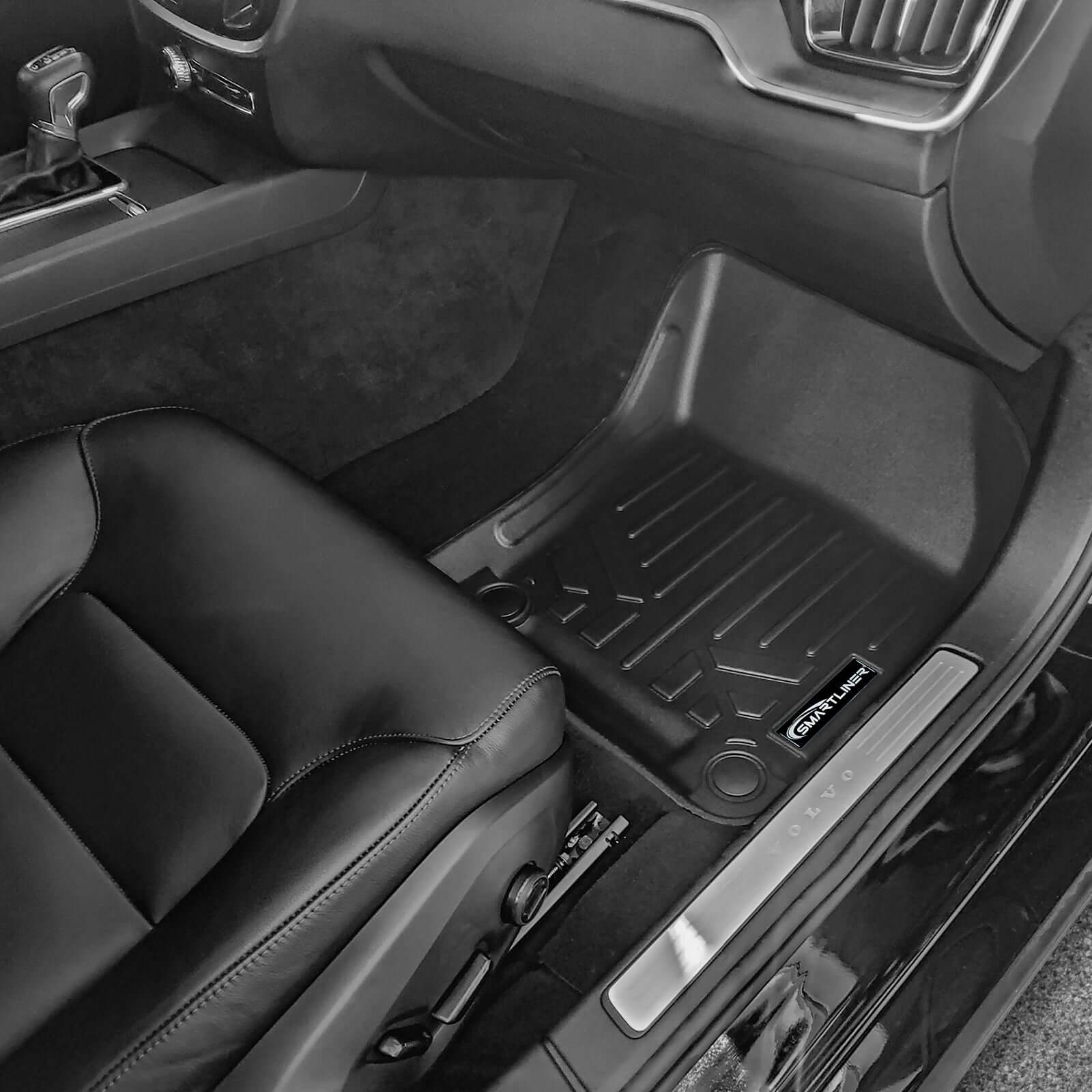SMARTLINER Custom Fit Floor Liners For 2019-2025 Volvo S60 Plug-In Hybrid Smartliner USA