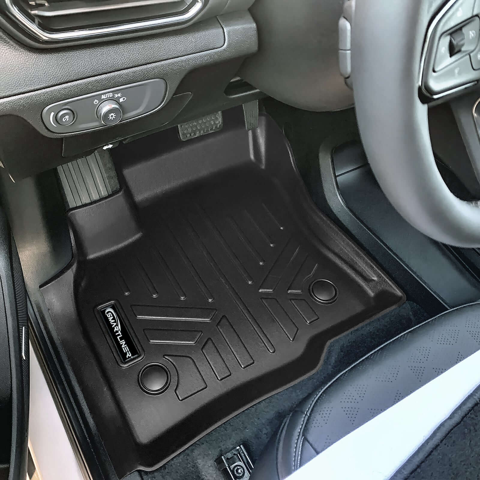 SMARTLINER Custom Fit Floor Liners For 2022-2024 Chevrolet Bolt EUV (Only Fits with the cargo floor in Lower Deck Position) Smartliner USA