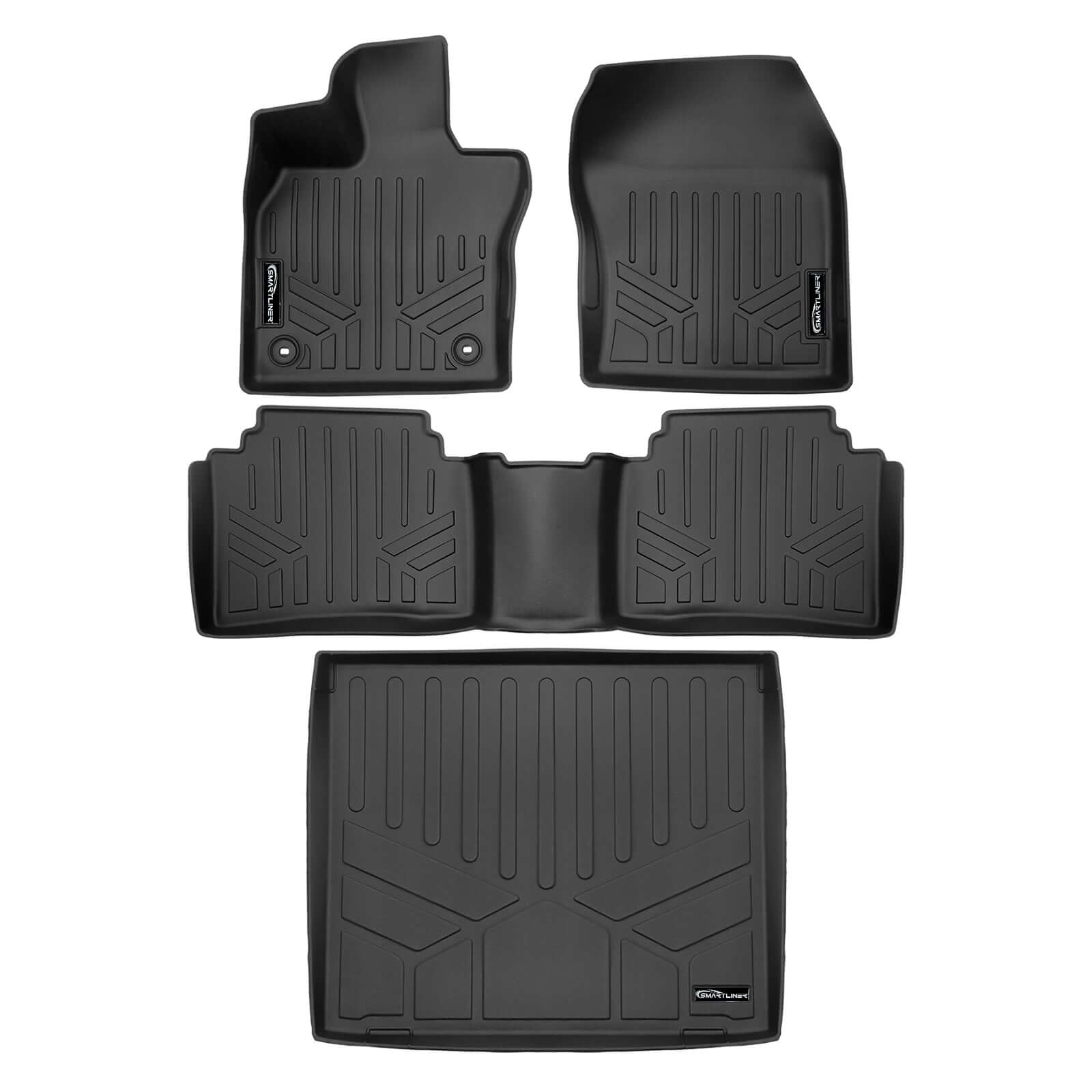 SMARTLINER Custom Fit Floor Liners For 2023-2025 Toyota Prius Prime Smartliner USA