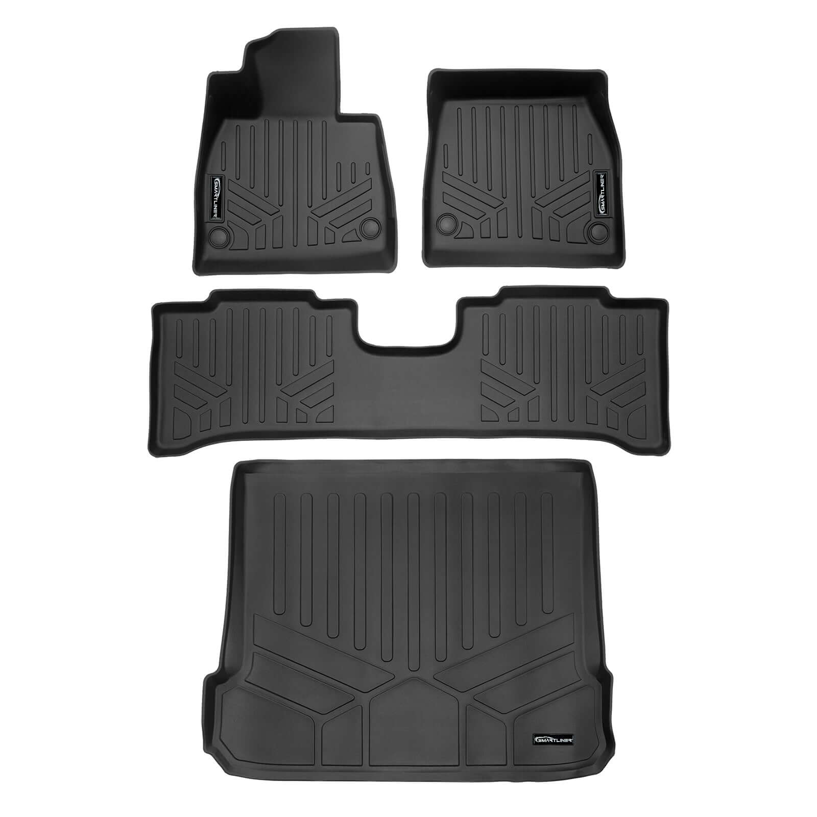 SMARTLINER Custom Fit Floor Liners For 2023-2025 Mercedes-Benz EQE (SUV Models Only) Smartliner USA