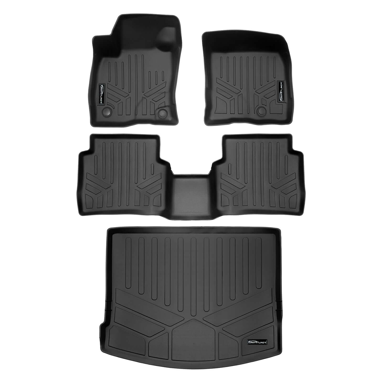SMARTLINER Custom Fit Floor Liners For 2020-2025 Lincoln Corsair (No Plug-In Hybrid Models) Smartliner USA