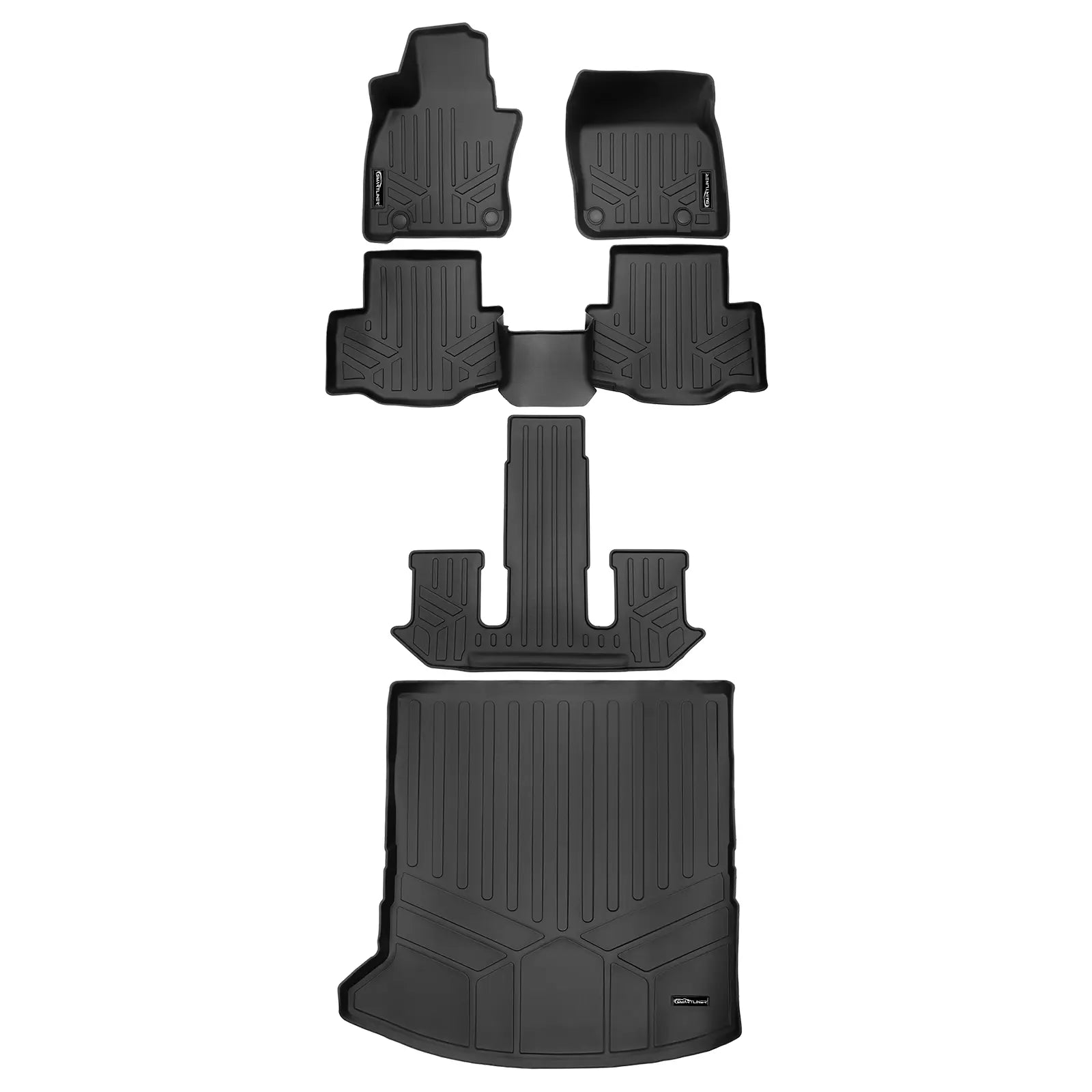 SMARTLINER Custom Fit Floor Liners For 2024-2025 Mazda CX-90 Hybrid/ Plug-In Hybrid Smartliner USA