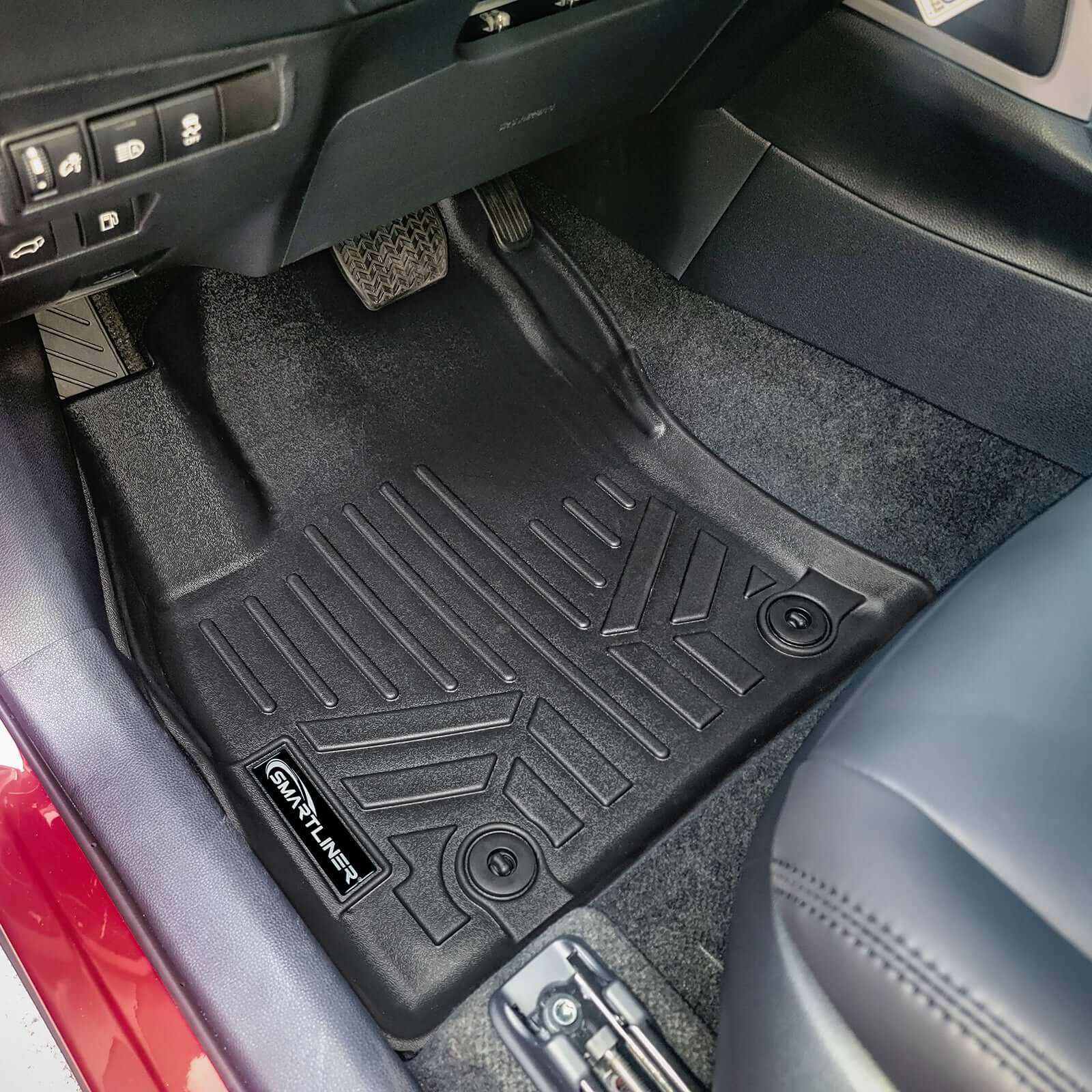SMARTLINER Custom Fit Floor Liners For 2023-2025 Toyota Corolla Cross Hybrid (Fits FWD) Smartliner USA