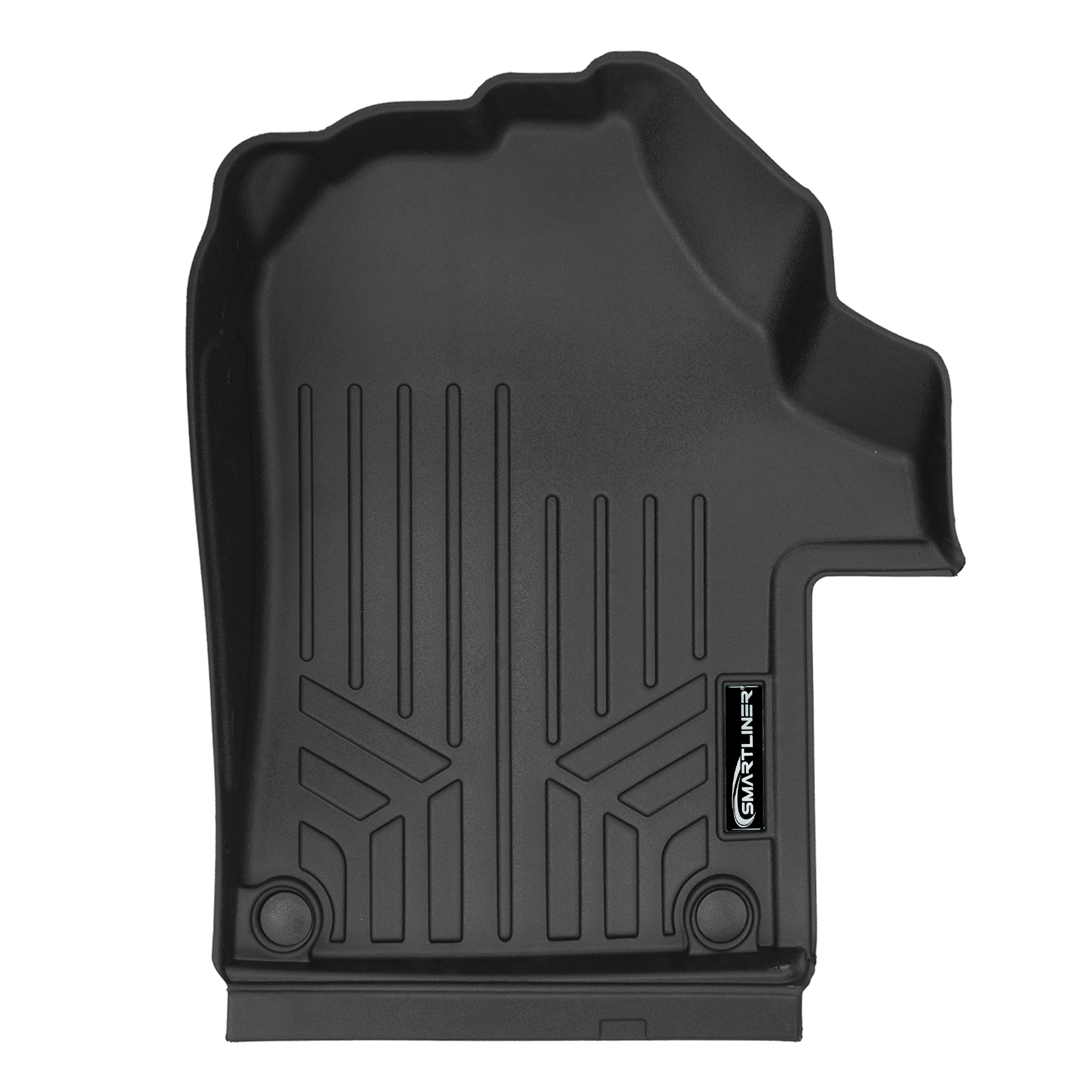 SMARTLINER Custom Fit All Weather Protection Black 1st Row Liners Compatible With 2020-2025 Mercedes Benz Metris (USPS). Smartliner USA