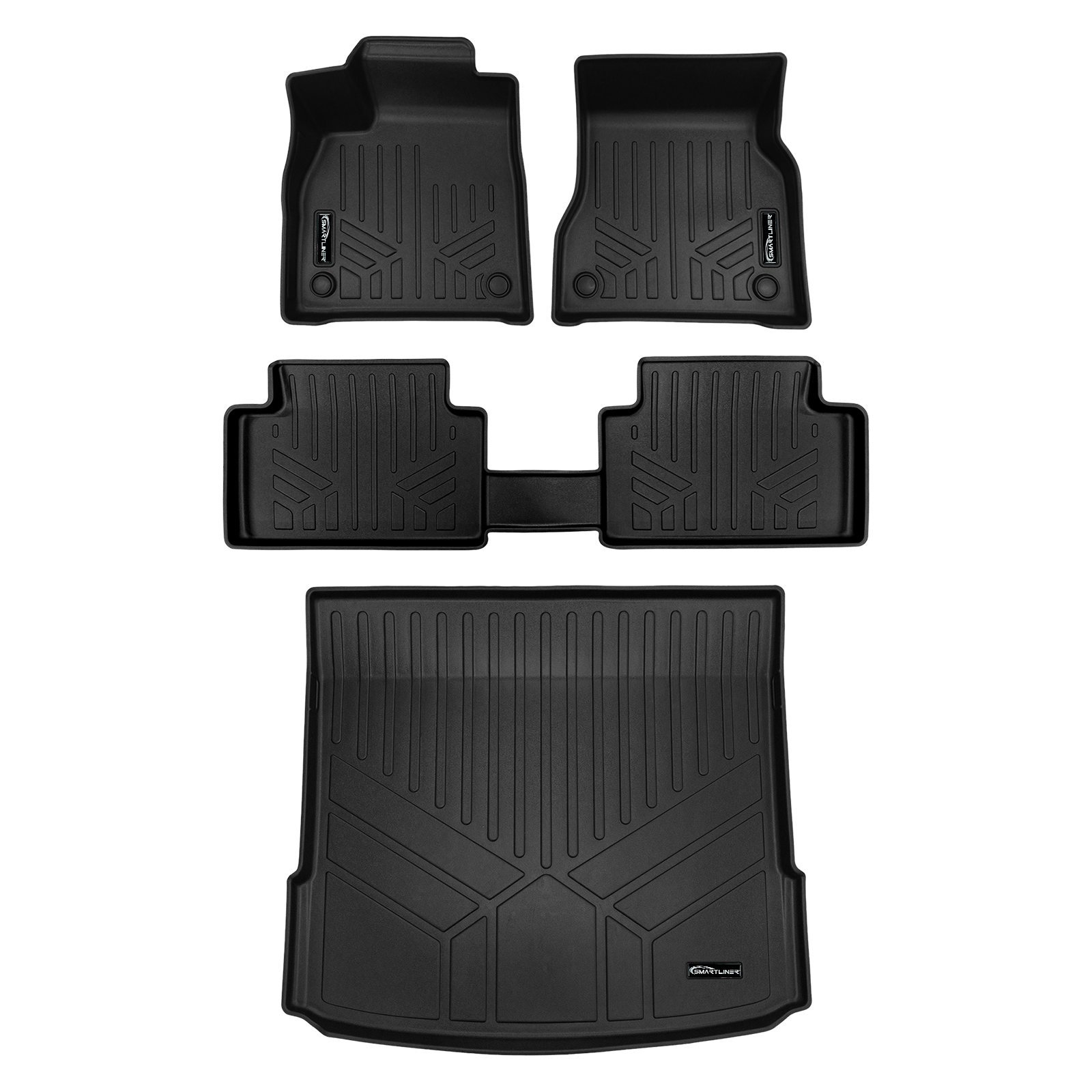 SMARTLINER Custom Fit Floor Liners For 2025-2026 Audi SQ6 e-tron Smartliner USA
