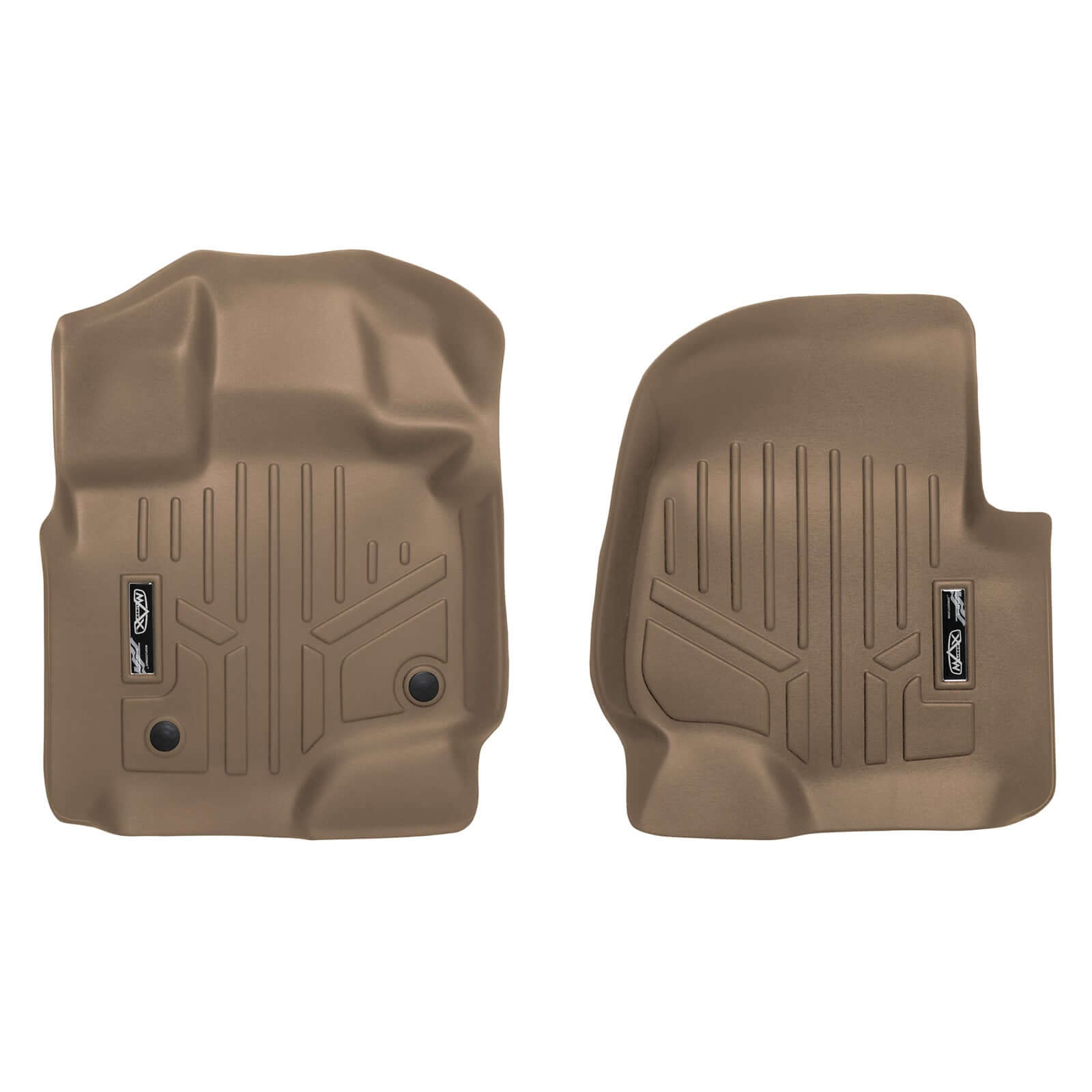 SMARTLINER Custom Fit Floor Liners For 2015-2025 Ford F-150 SuperCab with 1st Row Bench Seat with Vinyl Flooring Smartliner USA