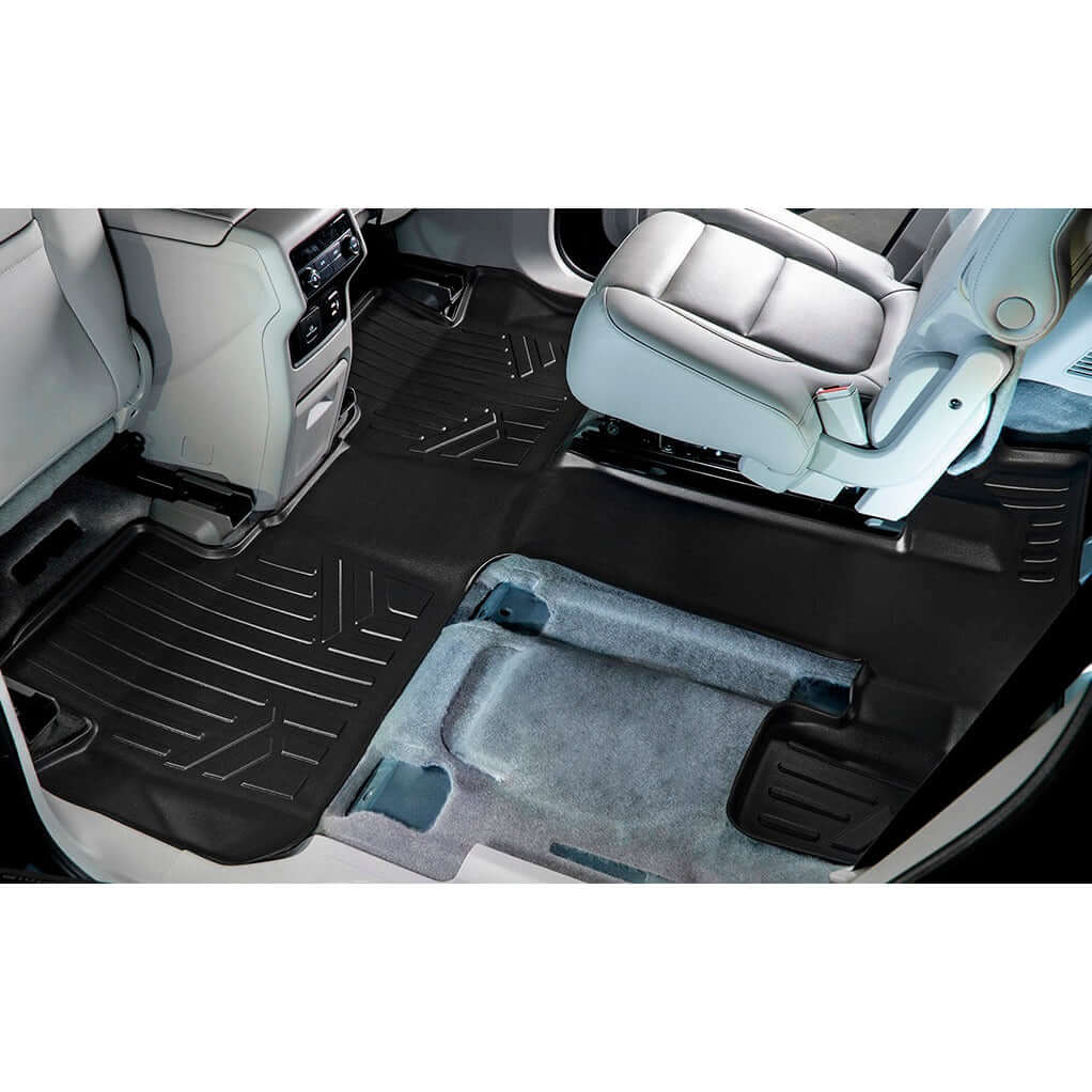 SMARTLINER Custom Fit Floor Liners For Black for 2020-2025 Cadillac XT6 Smartliner USA
