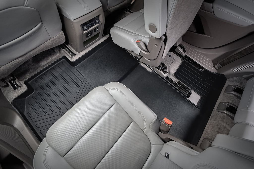 SMARTLINER Custom Fit Floor Liners For 2018-2024 Buick Enclave with 2nd Row Bucket Seats Smartliner USA